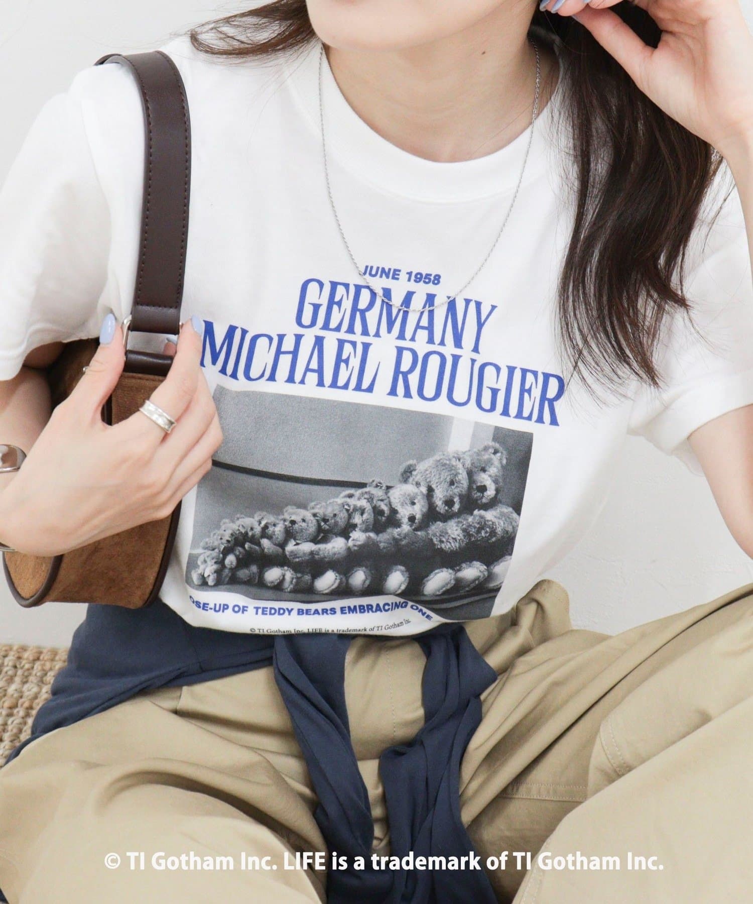 FREDY & GLOSTER(フレディ アンド グロスター) 【haru × GOOD ROCK SPEED】PhotoロゴコンパクトTシャツ