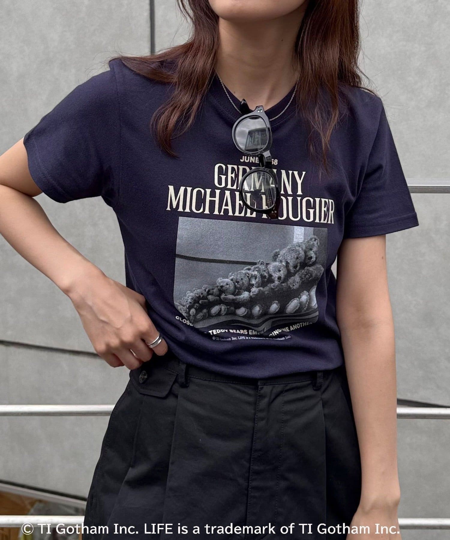 FREDY & GLOSTER(フレディ アンド グロスター) 【haru × GOOD ROCK SPEED】PhotoロゴコンパクトTシャツ