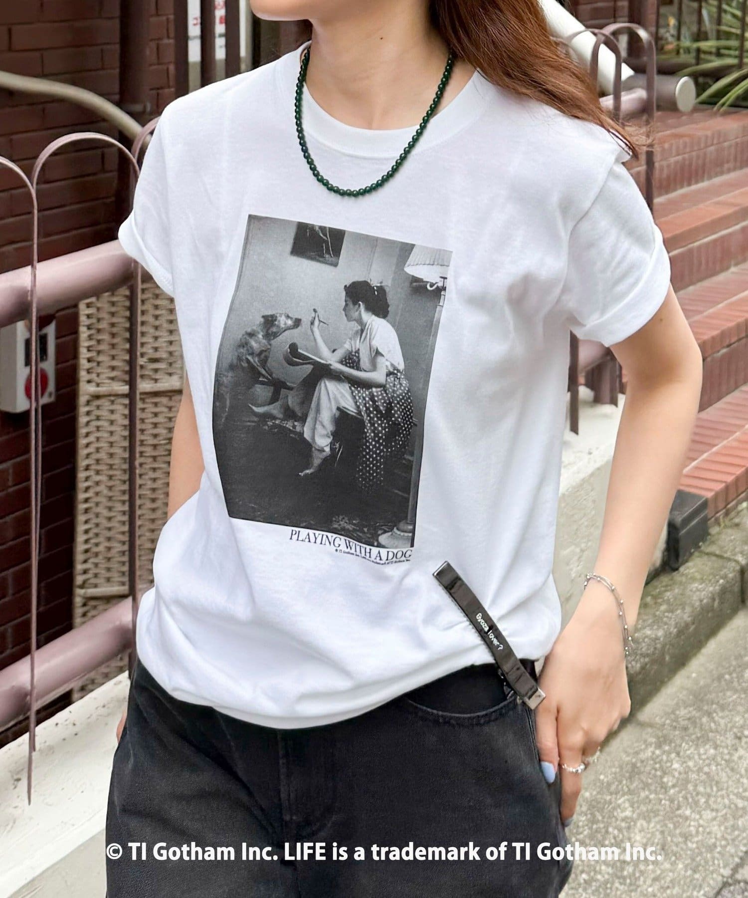 FREDY & GLOSTER(フレディ アンド グロスター) 【haru × GOOD ROCK SPEED】PhotoコンパクトTシャツ