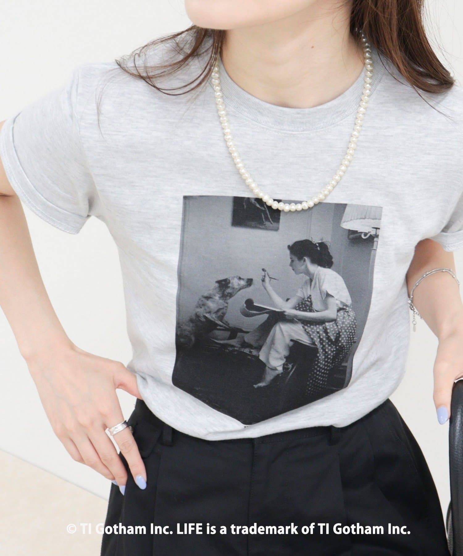FREDY & GLOSTER(フレディ アンド グロスター) 【haru × GOOD ROCK SPEED】PhotoコンパクトTシャツ