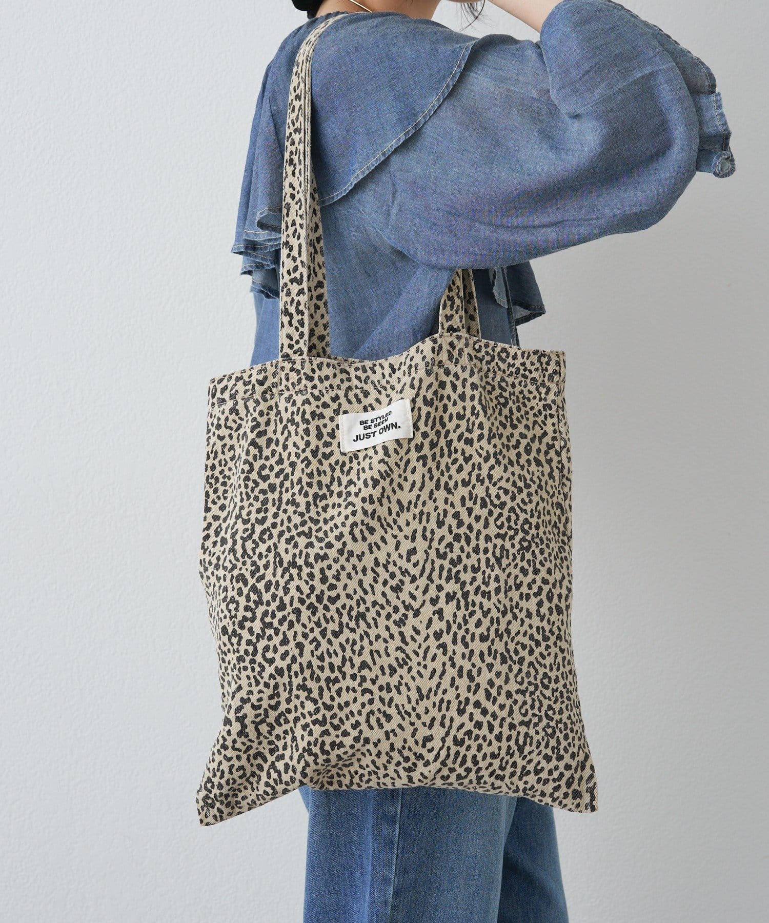 PUAL CE CIN(ピュアルセシン) プリントトートBAG