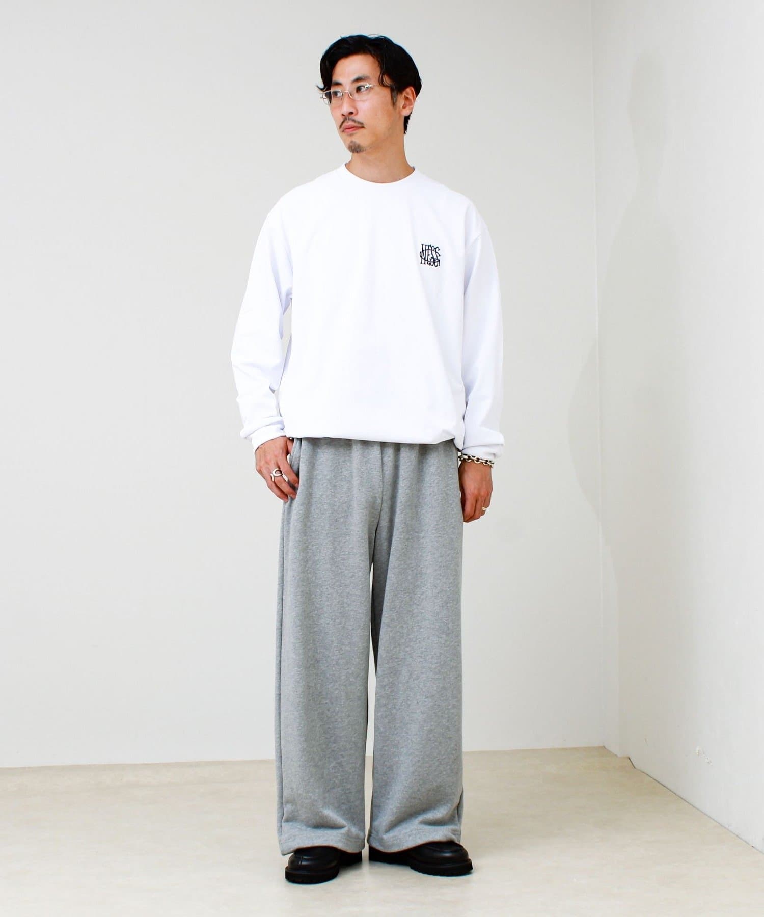 AirDry クイックドライ 裾ドローコード ロングスリーブTシャツ ロンT