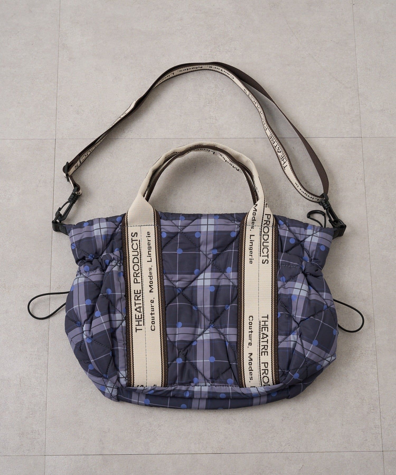 CIAOPANIC TYPY(チャオパニックティピー) 【THEATRE PRODUCTS別注】A4収納可能2WAYサイドギャザーバッグ