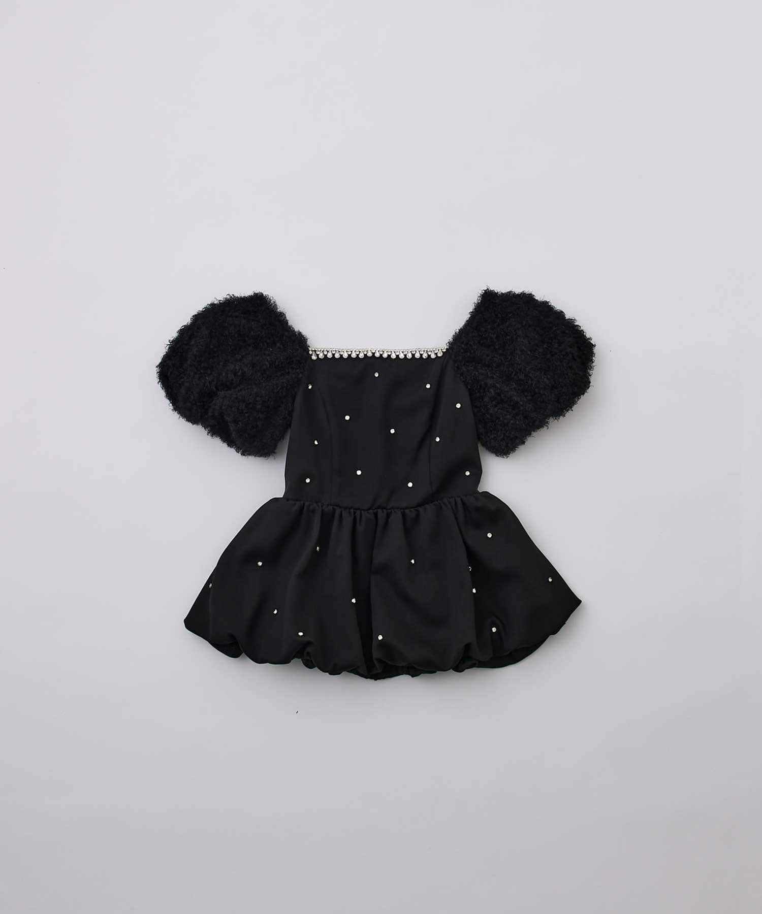Belle Charme(ベルシャルム) Jewel Ballon Peplum Tops