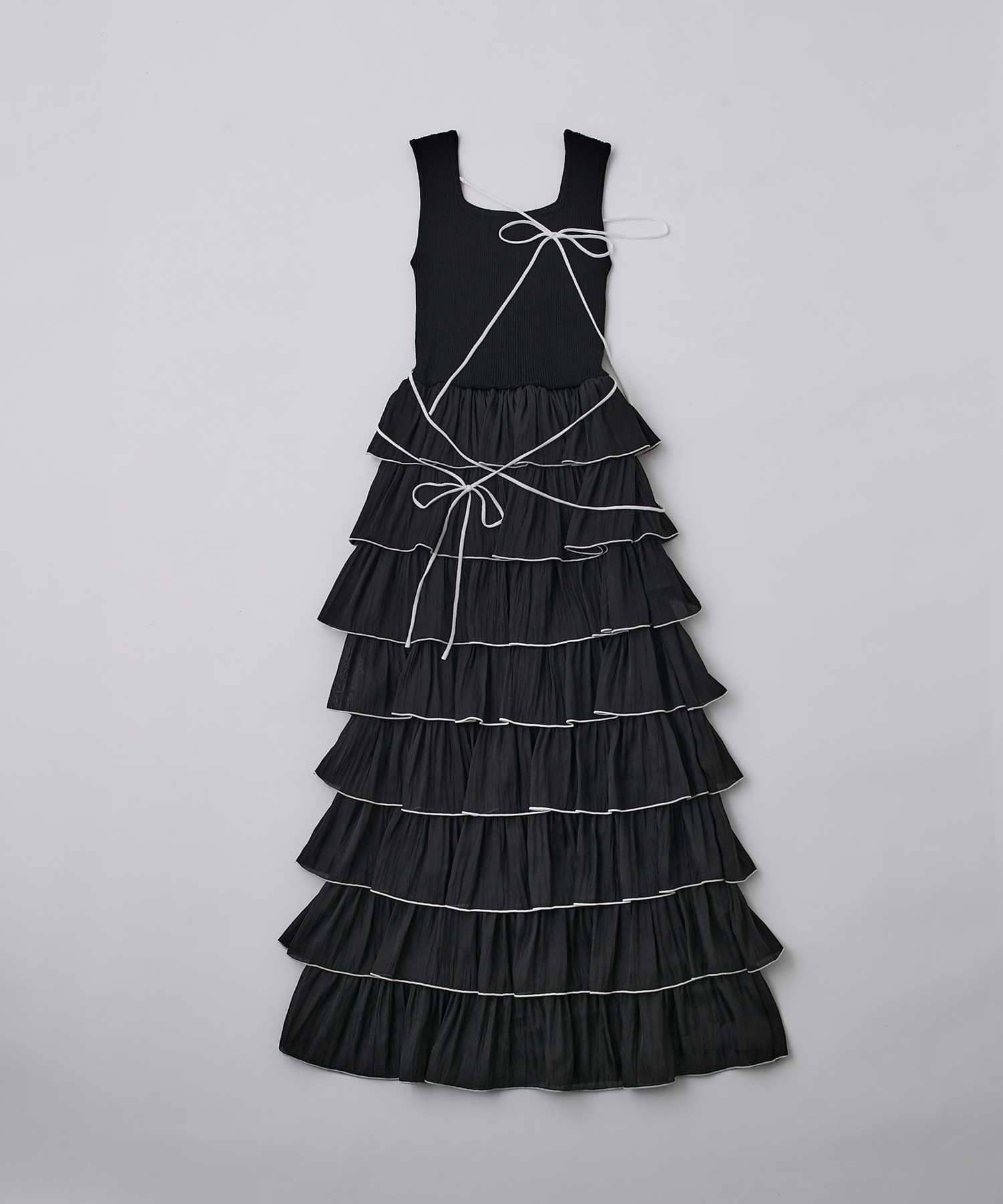 Belle Charme(ベルシャルム) Multi Tiered Frill Onepiece