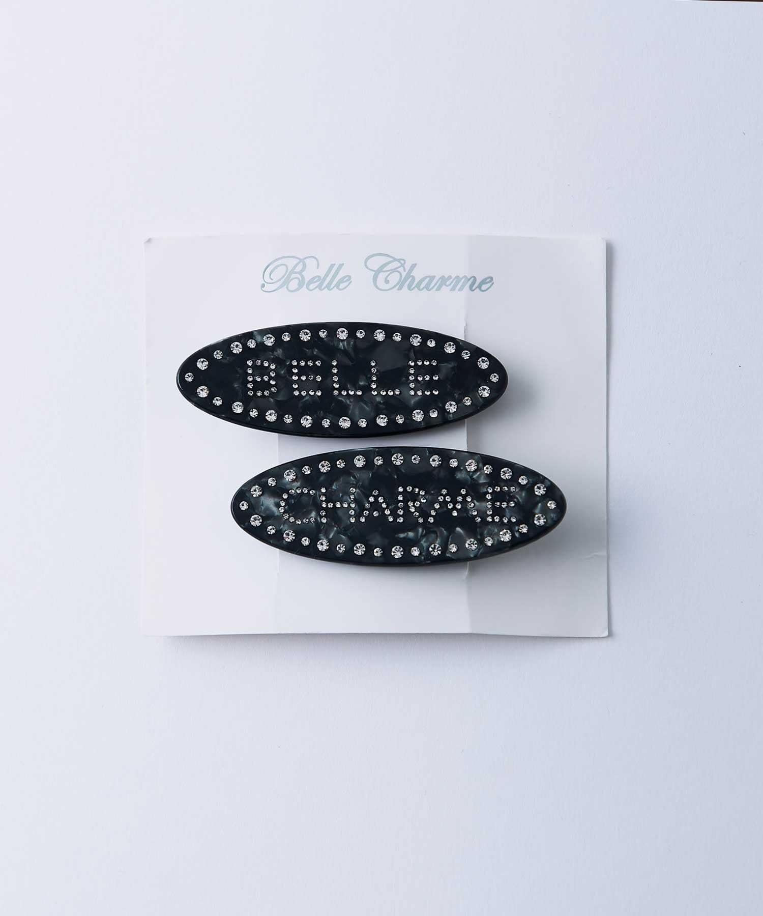Belle Charme(ベルシャルム) Jewel Logo Hair Clip