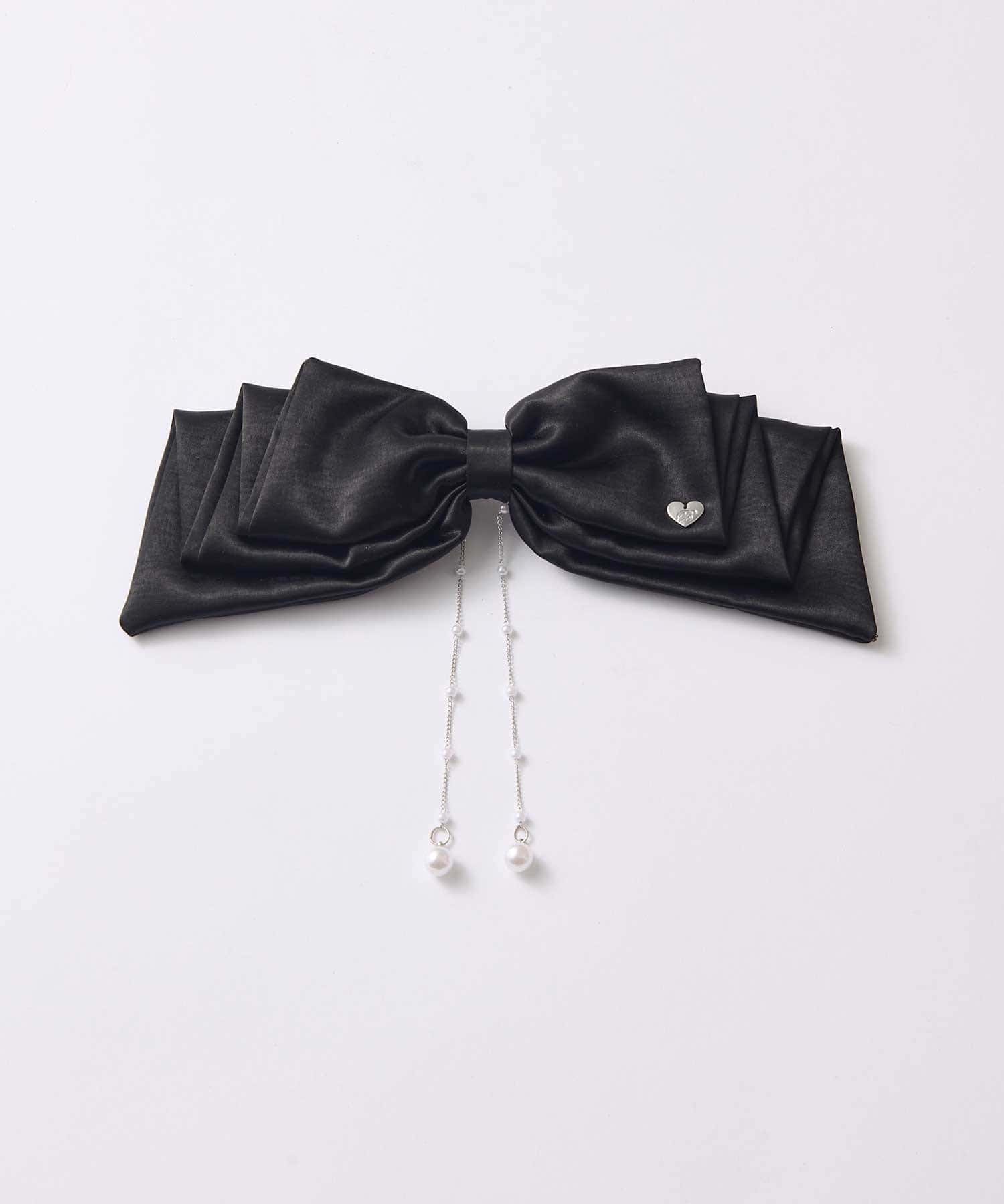 Belle Charme(ベルシャルム) Big Ribbon Pearl Barrete