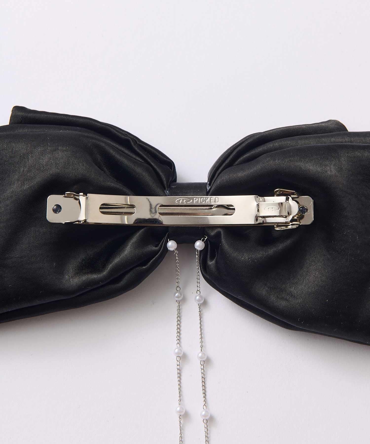 Belle Charme(ベルシャルム) Big Ribbon Pearl Barrete