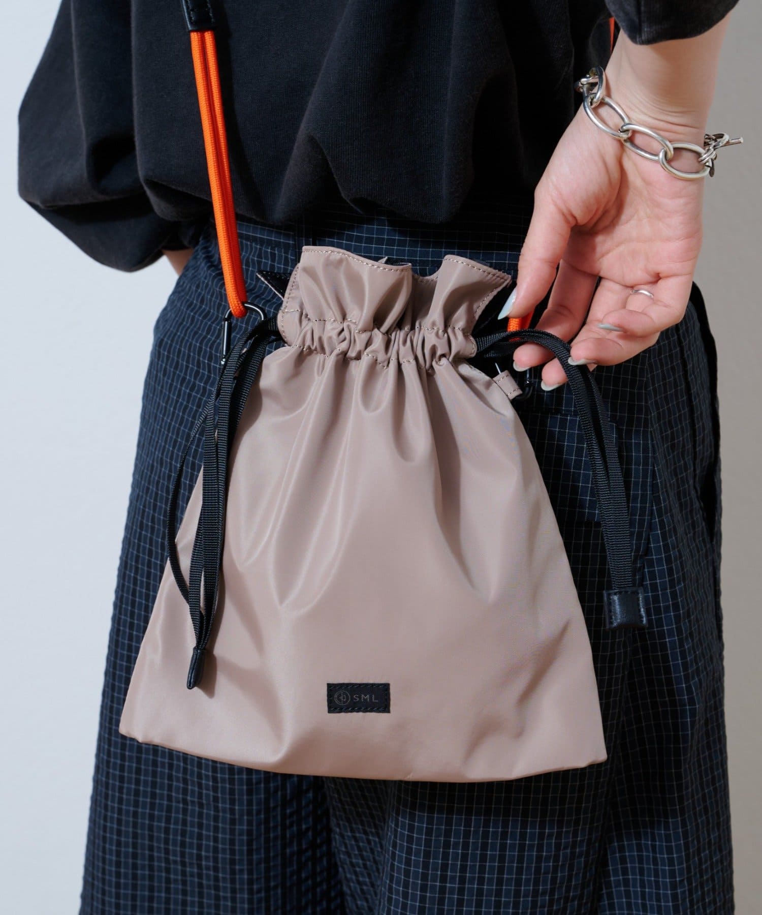 CIAOPANIC TYPY(チャオパニックティピー) 【SML別注】MULTI POCKET DRAWSTRING
