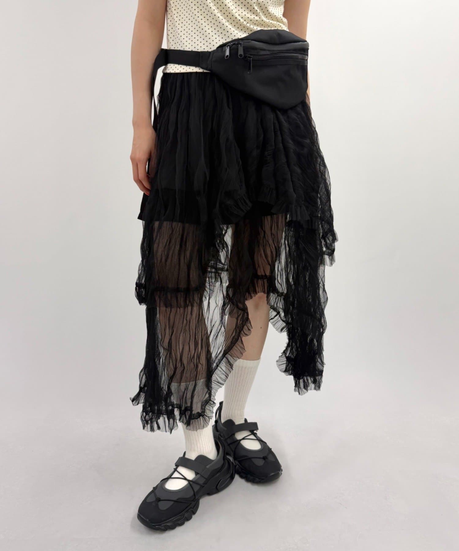 w closet(ダブルクローゼット) イレヘムシアースカート