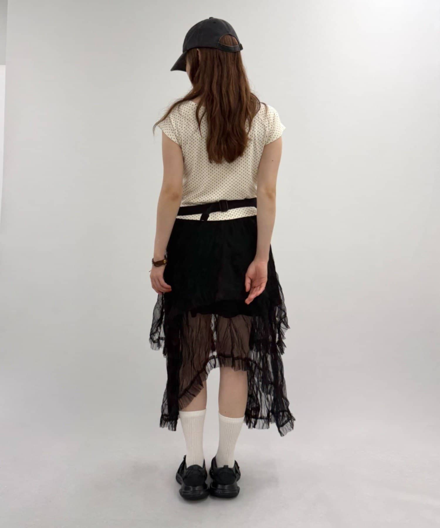 w closet(ダブルクローゼット) イレヘムシアースカート