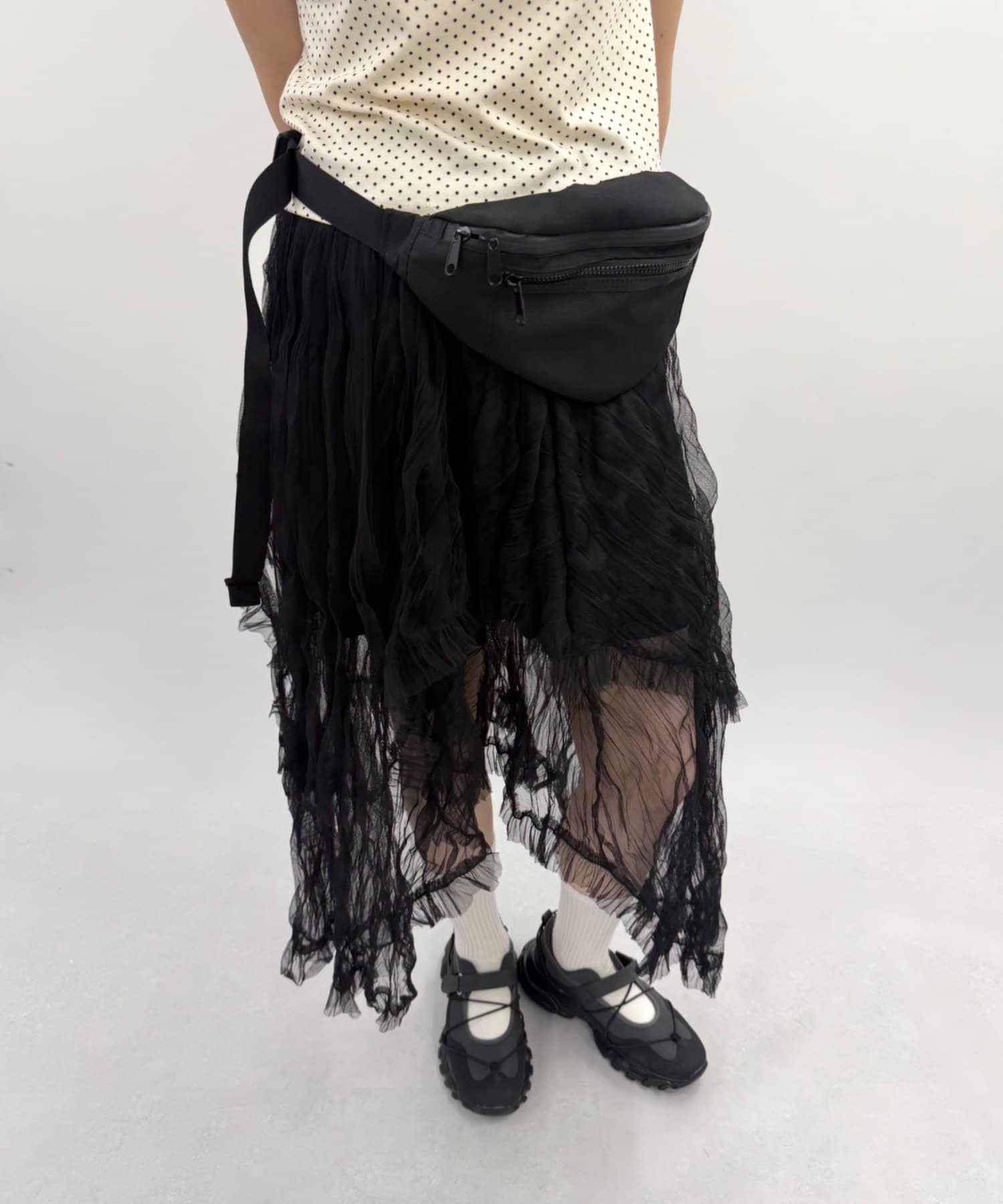 w closet(ダブルクローゼット) イレヘムシアースカート