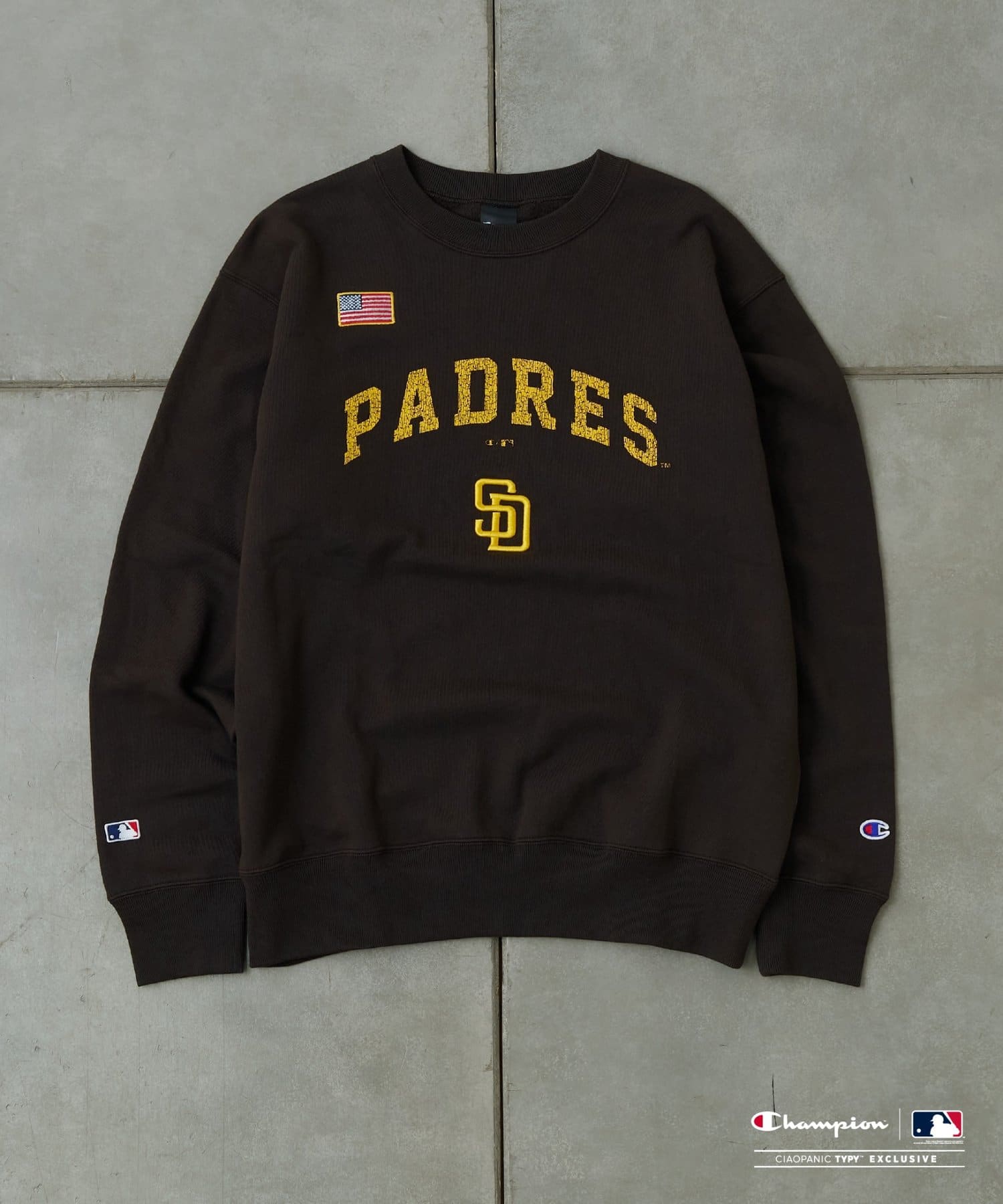 CIAOPANIC TYPY(チャオパニックティピー) MLBChampion別注スウェットプルオーバー