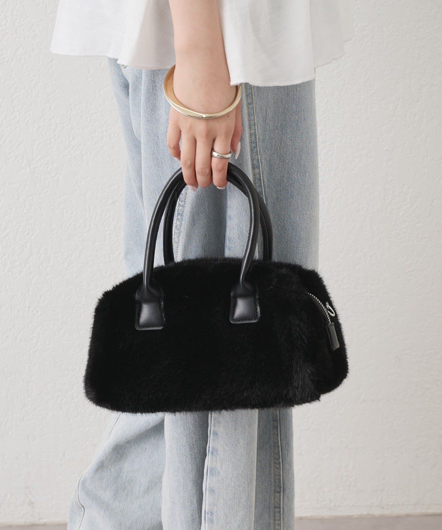 mystic(ミスティック) miniファーBAG