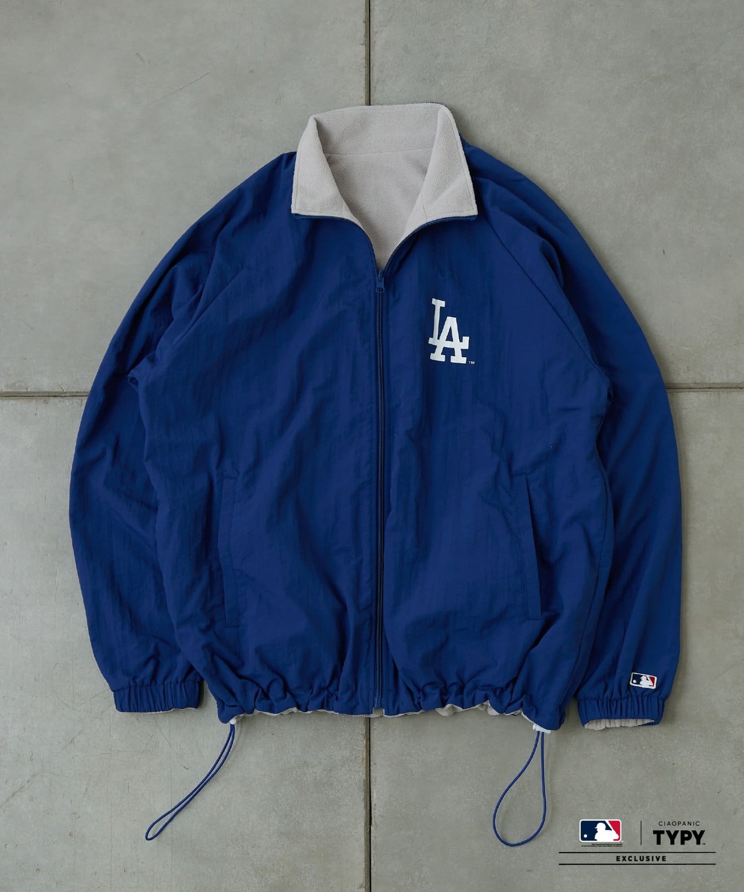 CIAOPANIC TYPY(チャオパニックティピー) MLB別注リバーシブルフリースジャケット