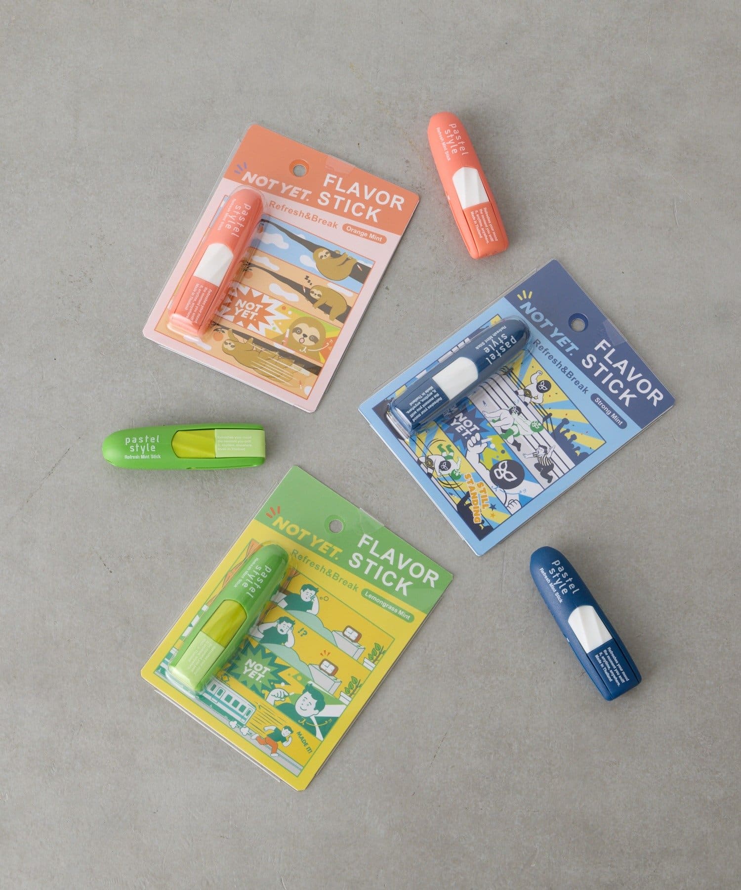 BIRTHDAY BAR(バースデイバー) NOT YET. FLAVOR STICK 携帯用ミントスティック