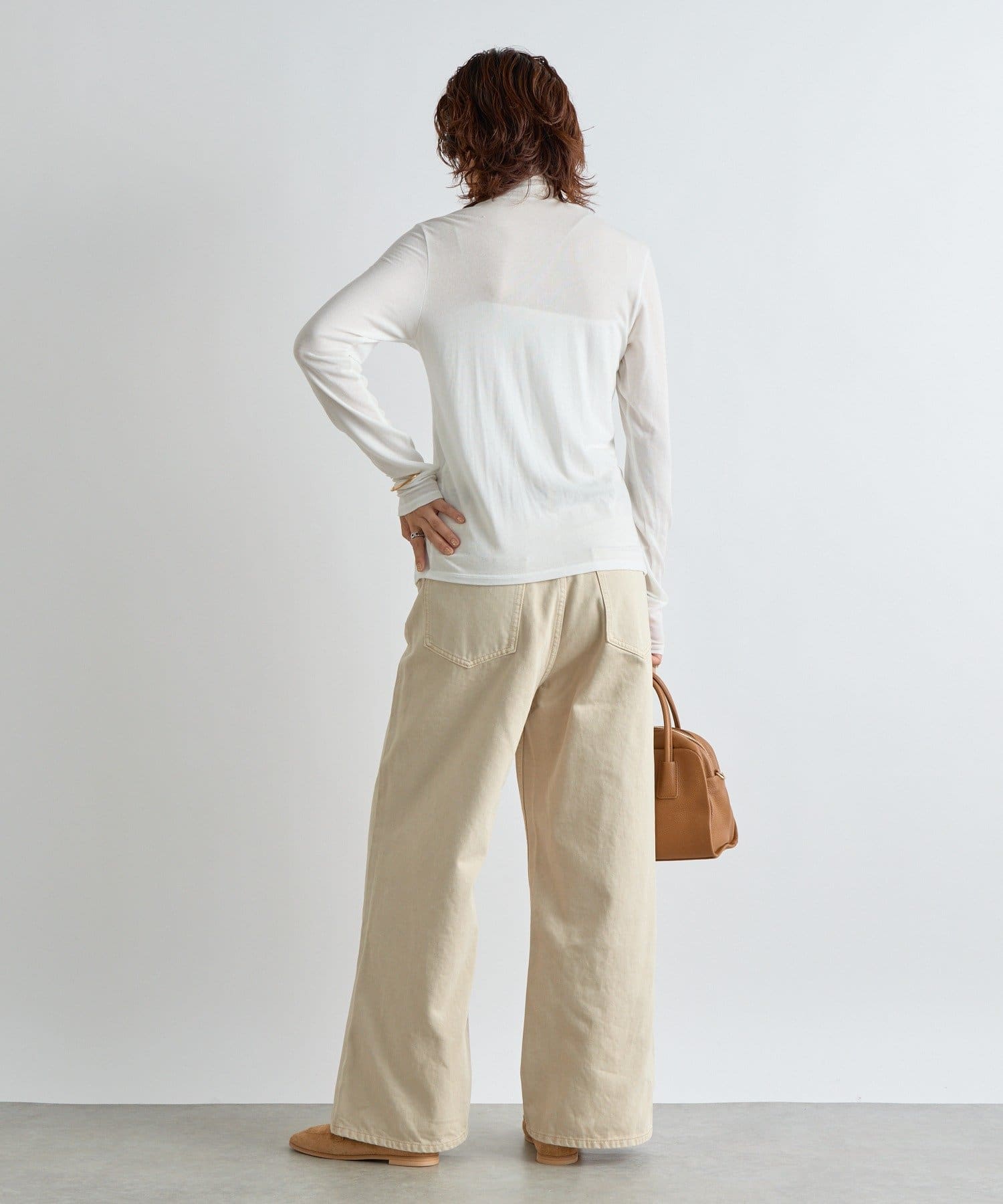 OUTLET(アウトレット) 【RIVE DROITE】【MONN.:.】バギーデニムパンツ