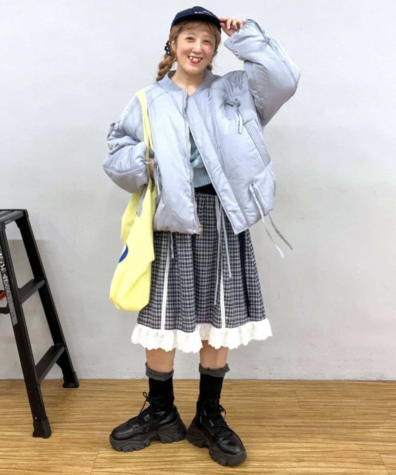 OUTLET(アウトレット) 【w closet】中綿リボンブルゾン