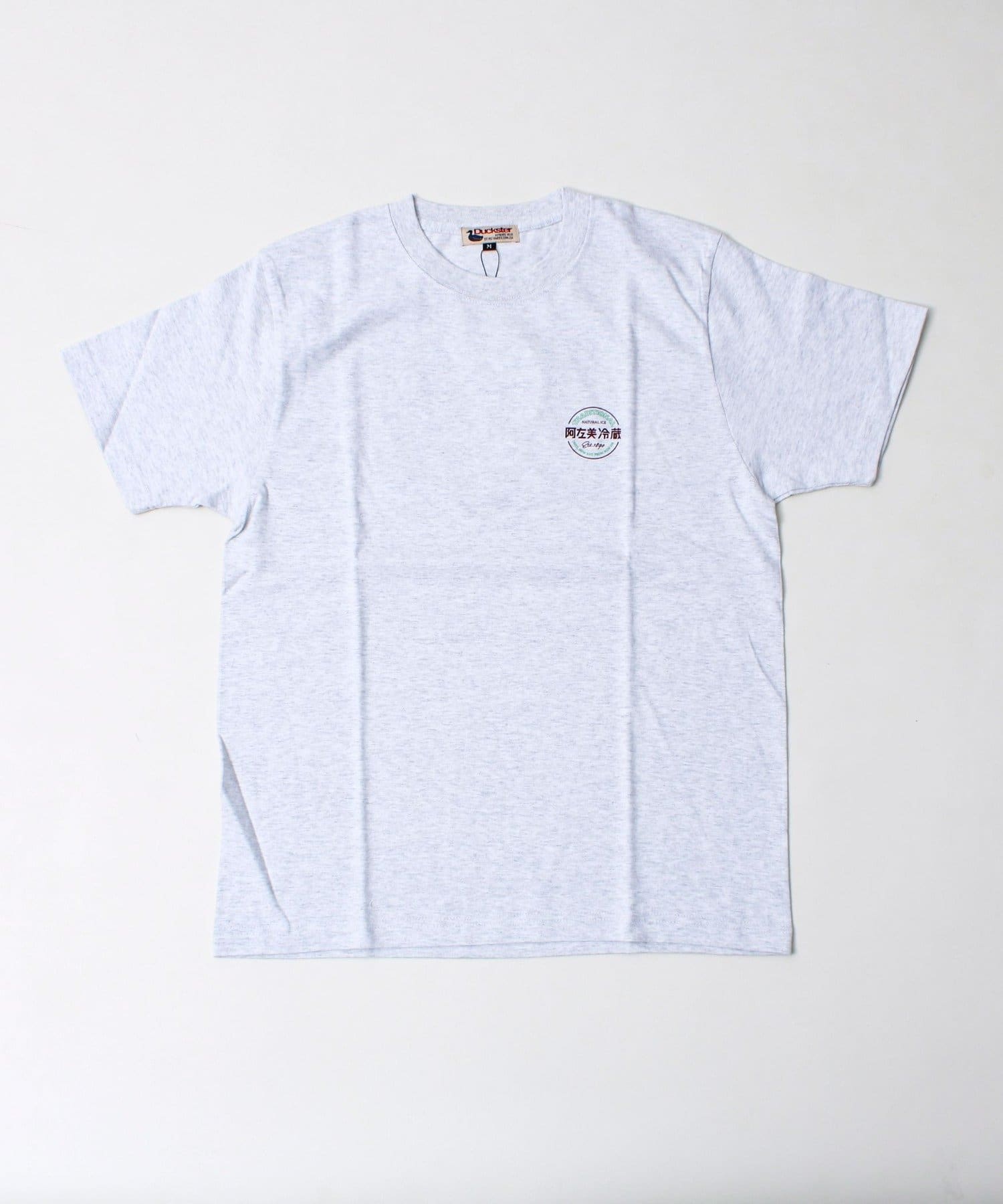 FREDY & GLOSTER(フレディ アンド グロスター) 【Duckster×阿左美冷蔵】コラボ かき氷機Tシャツ ユニセックス