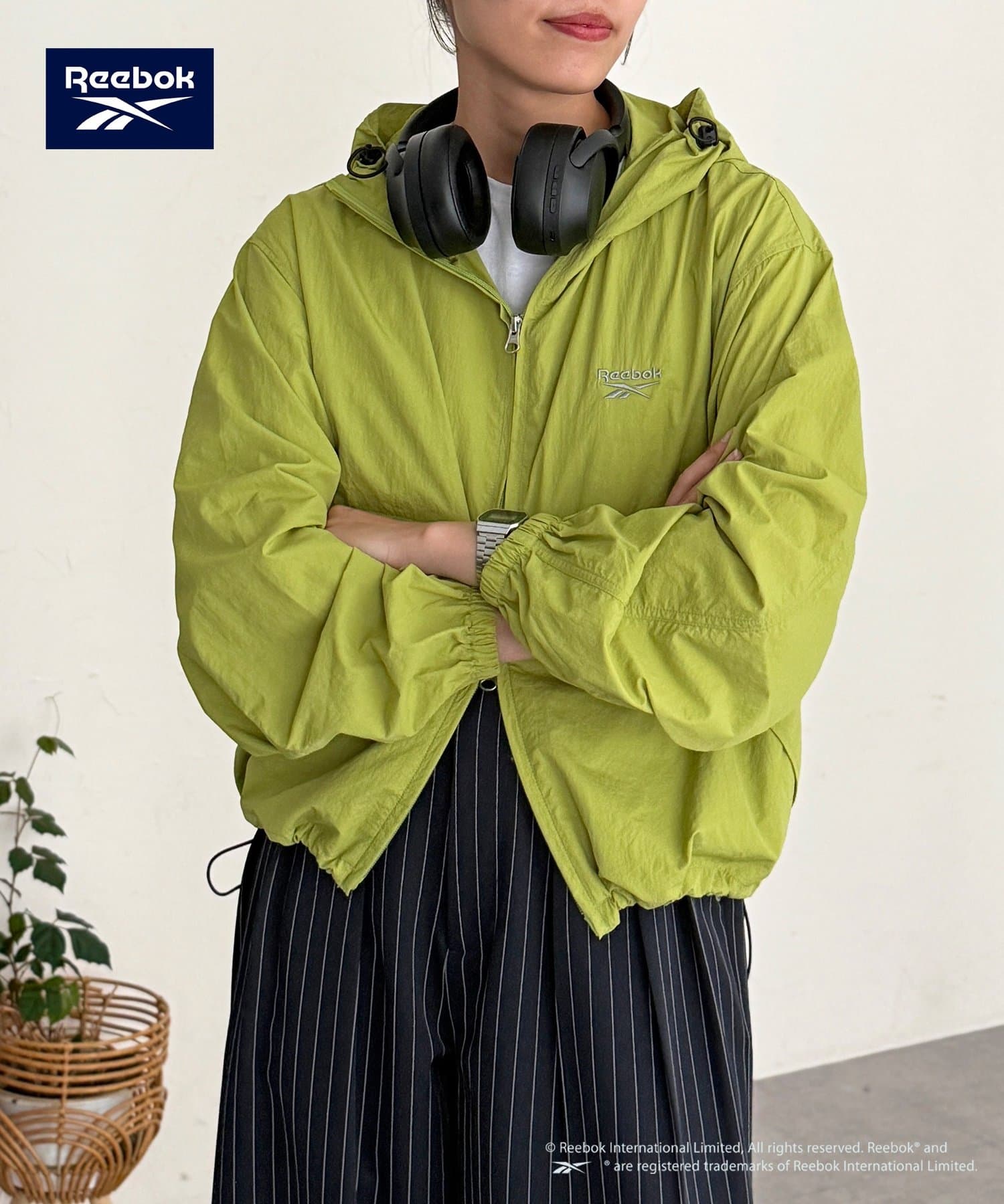CPCM(シーピーシーエム) 【Reebok】フードブルゾン
