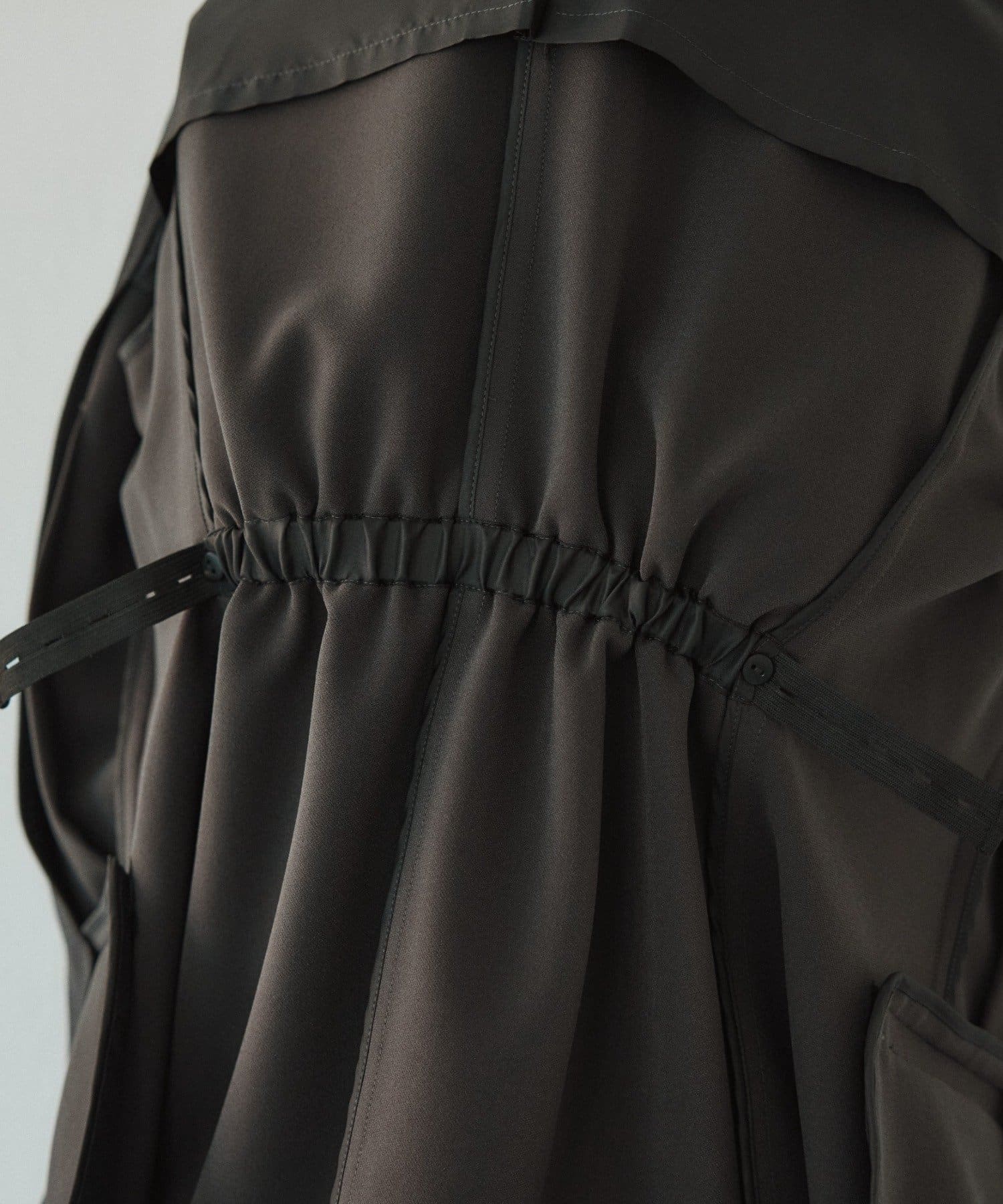 Pasterip(パセリ) Curved waist easy jacket