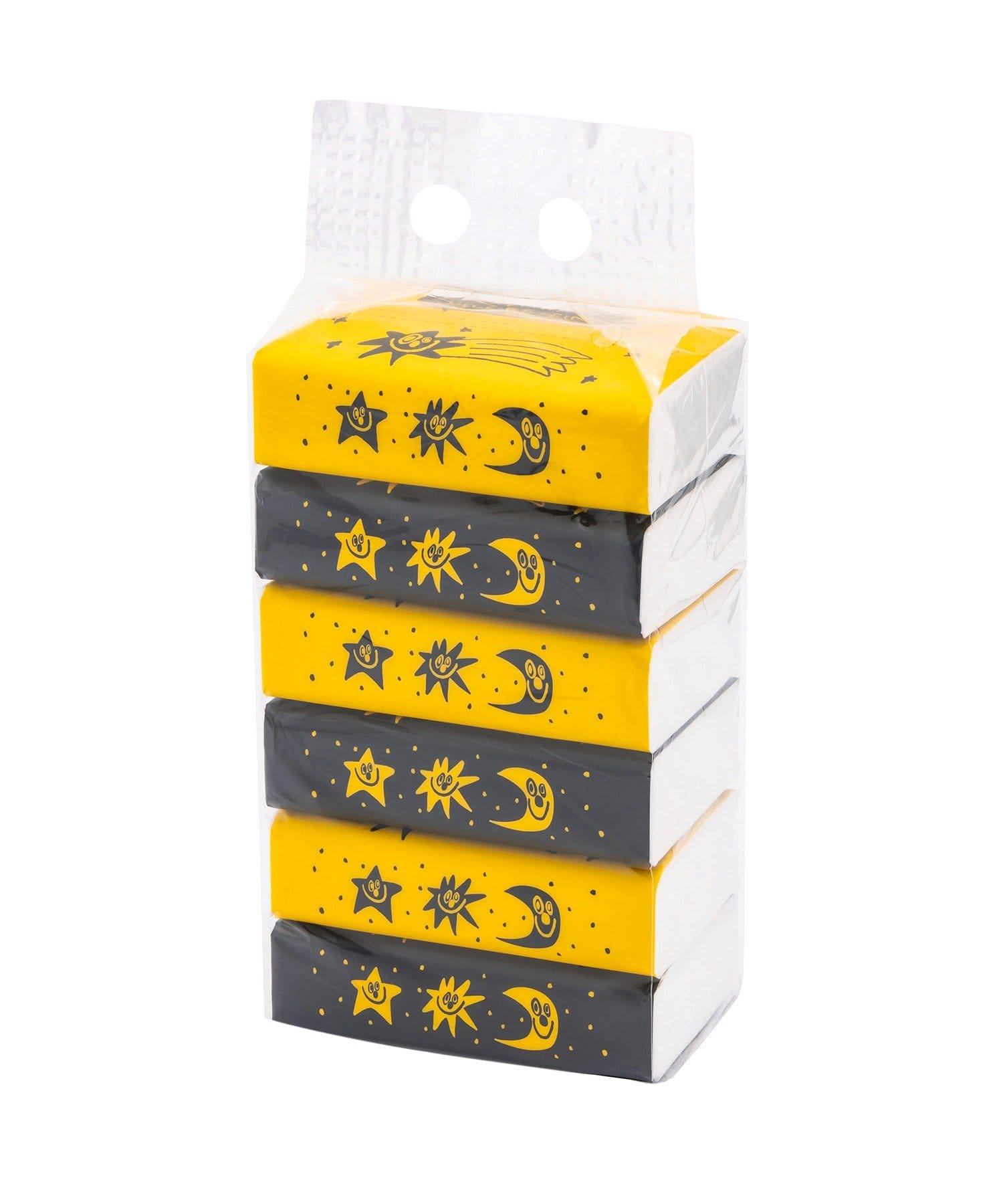 3COINS(スリーコインズ) ティッシュペーパーソフトパックコンパクト6個セット（150組）
