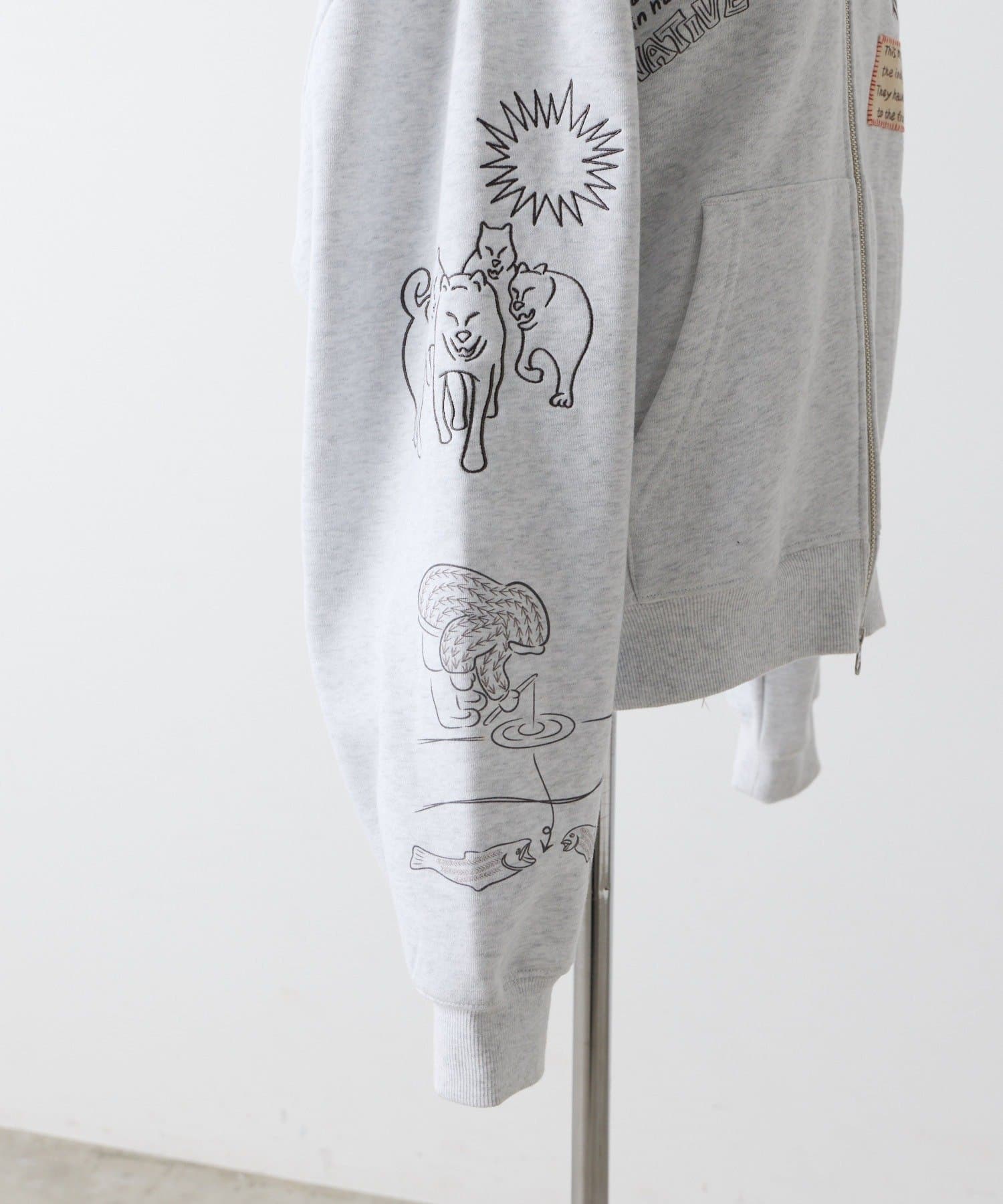 ear PAPILLONNER(イア パピヨネ) Kendai×SUM1 STYLE別注パーカー【SUM1 STYLE（スミスタイル）】