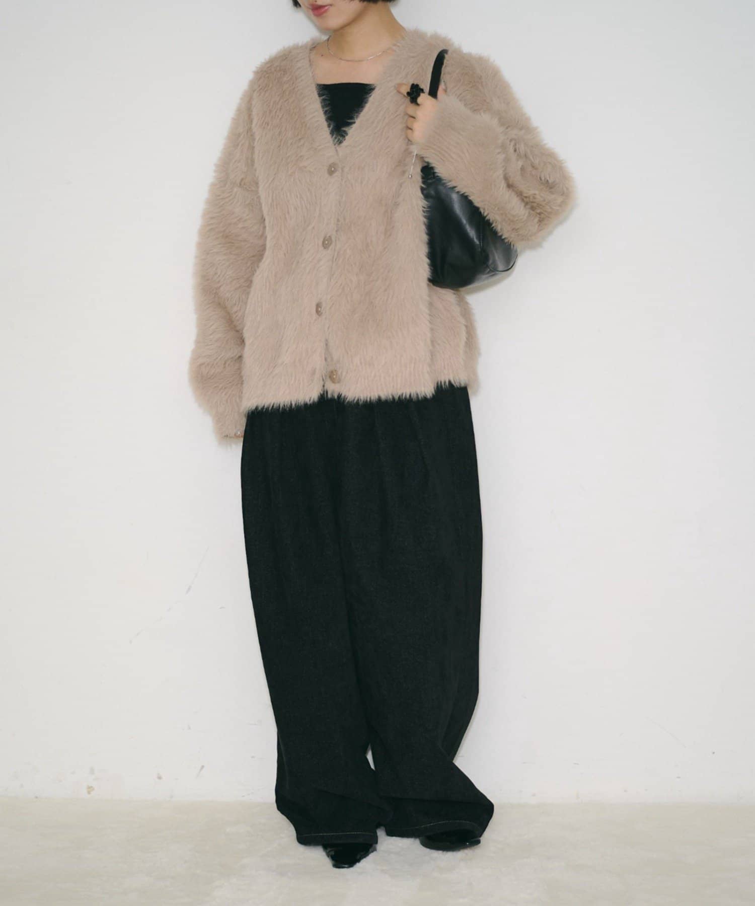 -goocy-(グーシー) スタッズコンパクトバッグ