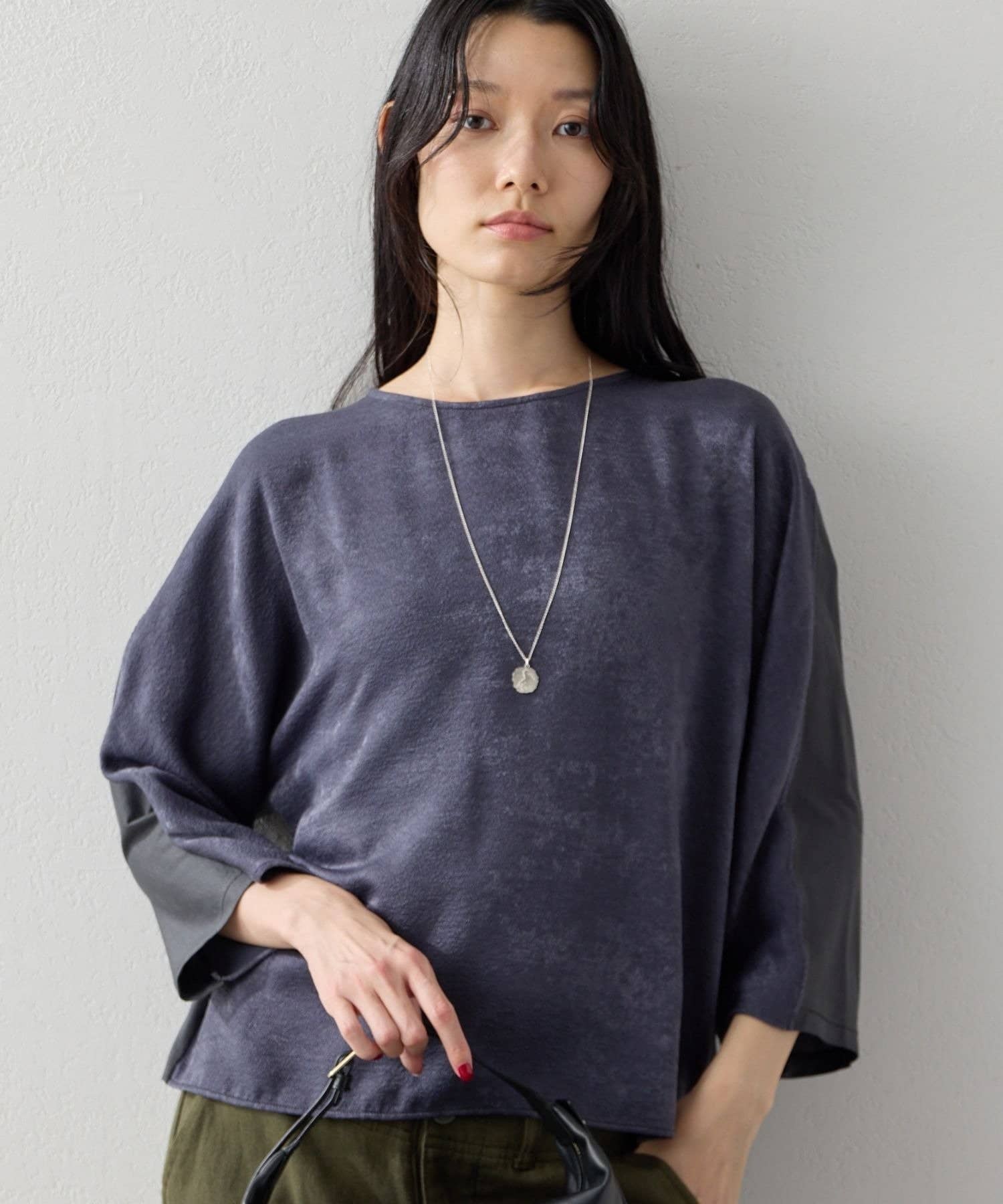 GALLARDAGALANTE(ガリャルダガランテ) 【HERITANOVUM】ベロアコンビネーションTee