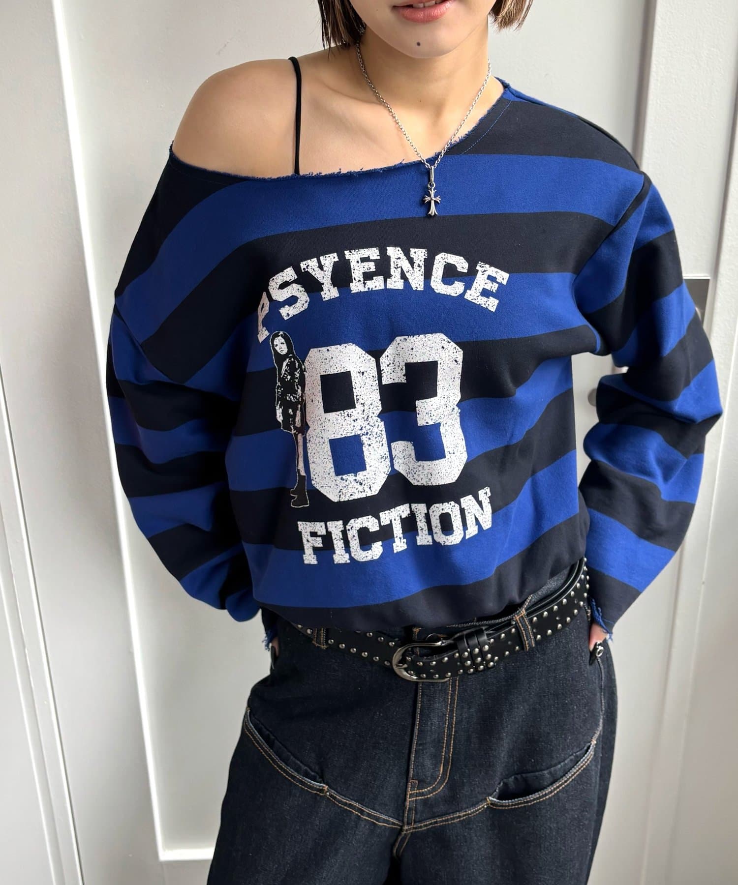 OUTLET(アウトレット) 【WHO'S WHO gallery】ワンショルダースウェット