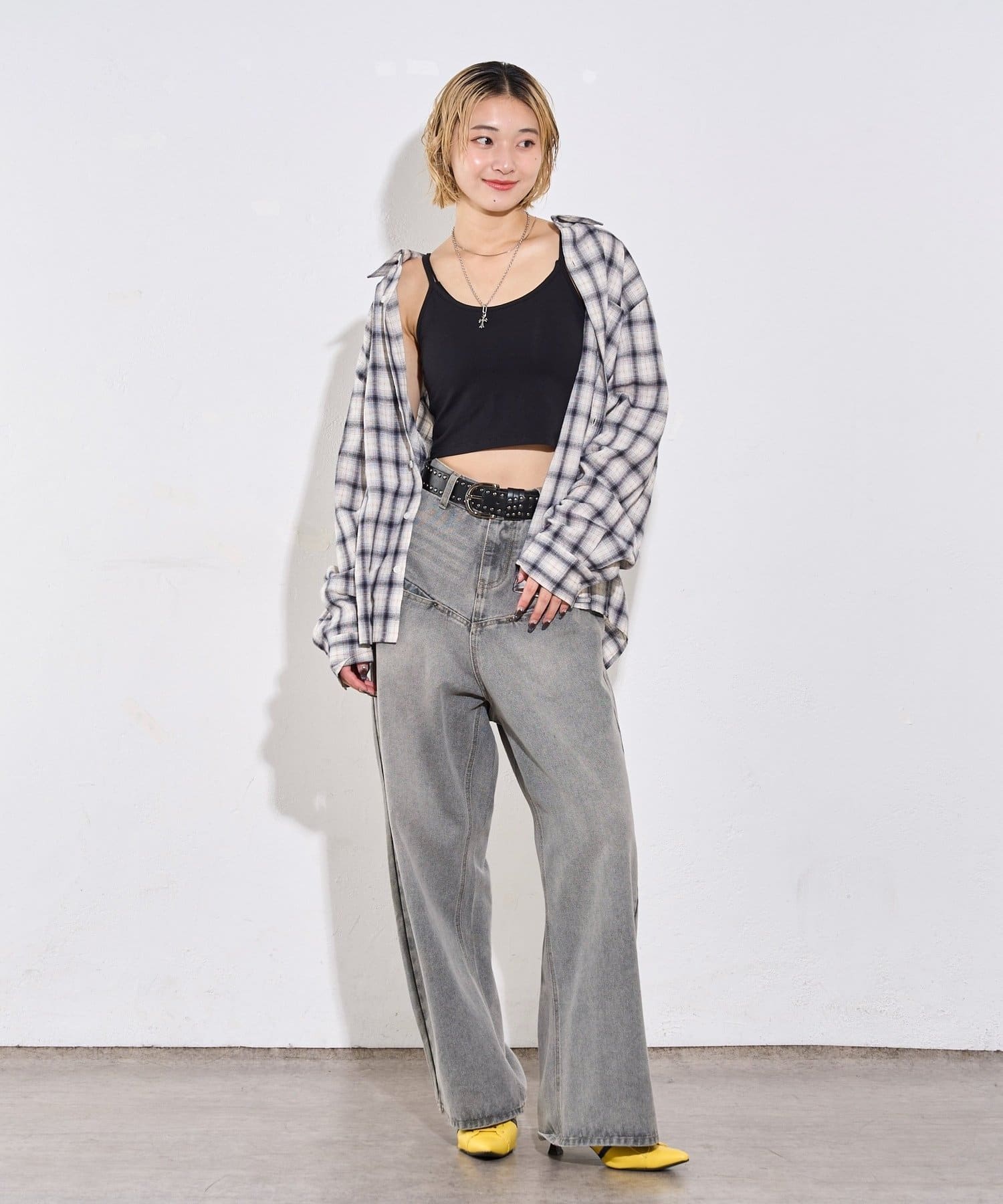 OUTLET(アウトレット) 【WHO'S WHO gallery】カップ付きキャミ