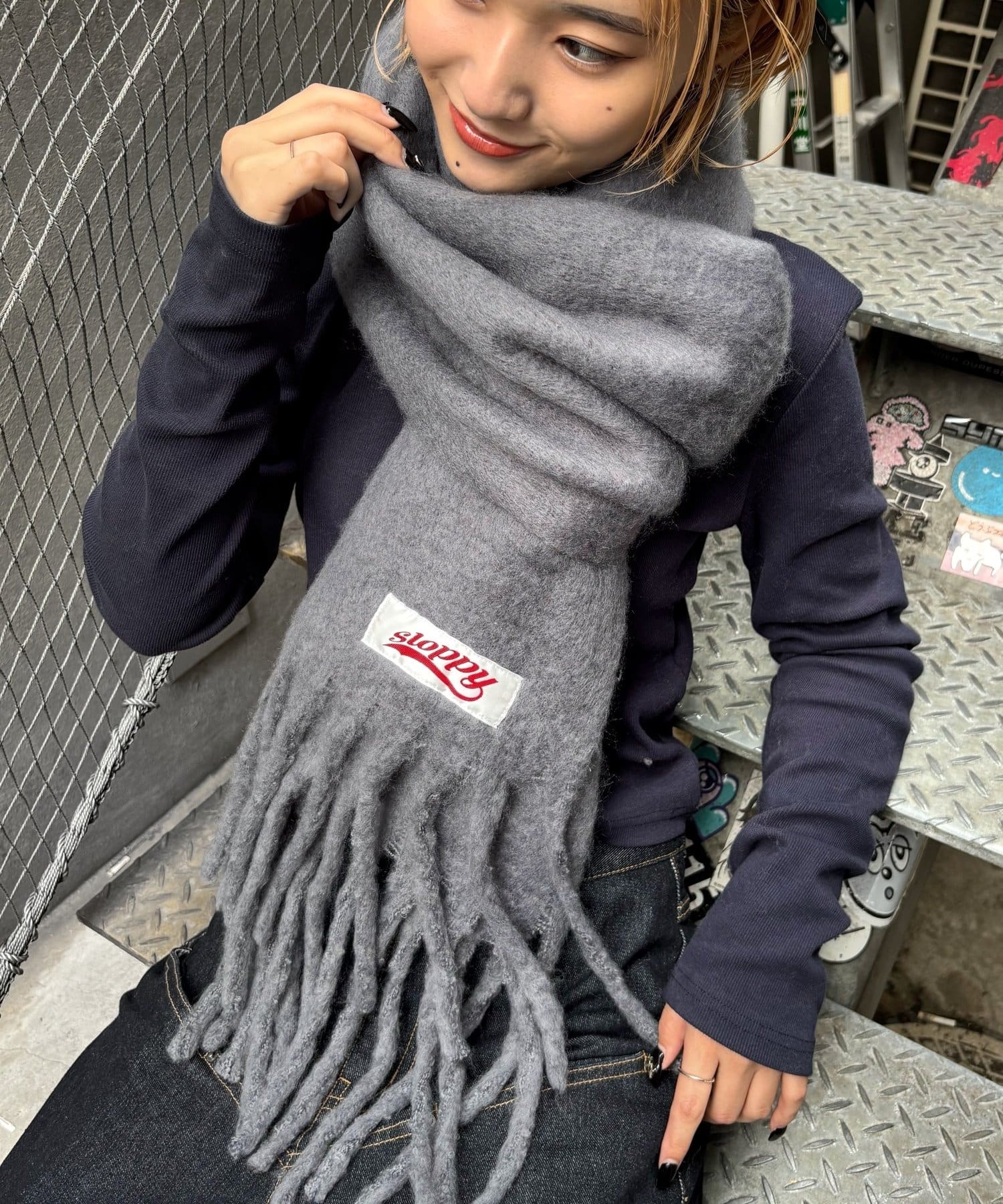 WHO'S WHO gallery】スロッピーアソートマフラー | OUTLET
