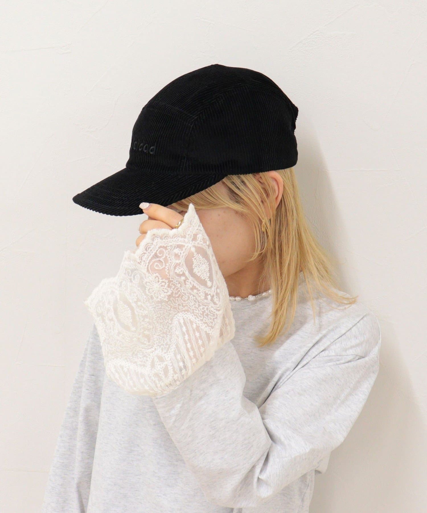 FREDY & GLOSTER(フレディ アンド グロスター) ソフトコーデュロイキャップ
