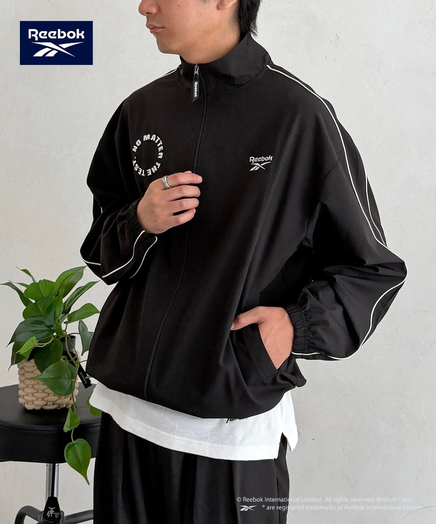 CPCM(シーピーシーエム) 【Reebok】TRトラックジャケット