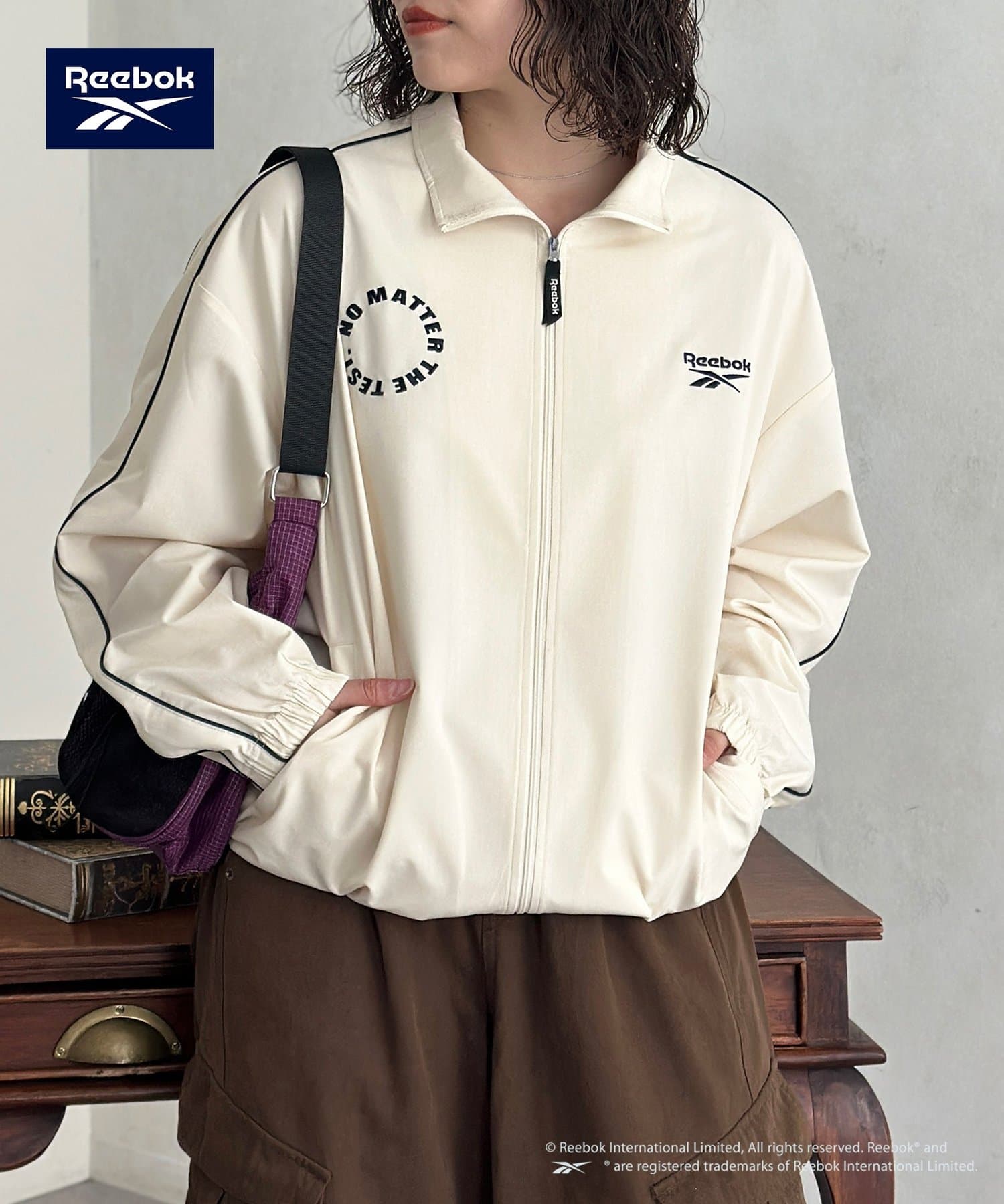 CPCM(シーピーシーエム) 【Reebok】TRトラックジャケット