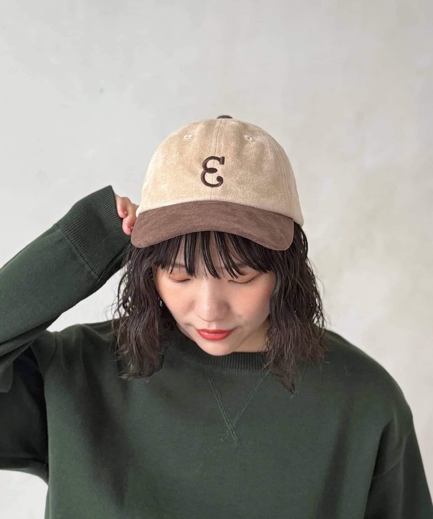 CPCM(シーピーシーエム) 【NLBM】フェイクスエードキャップ