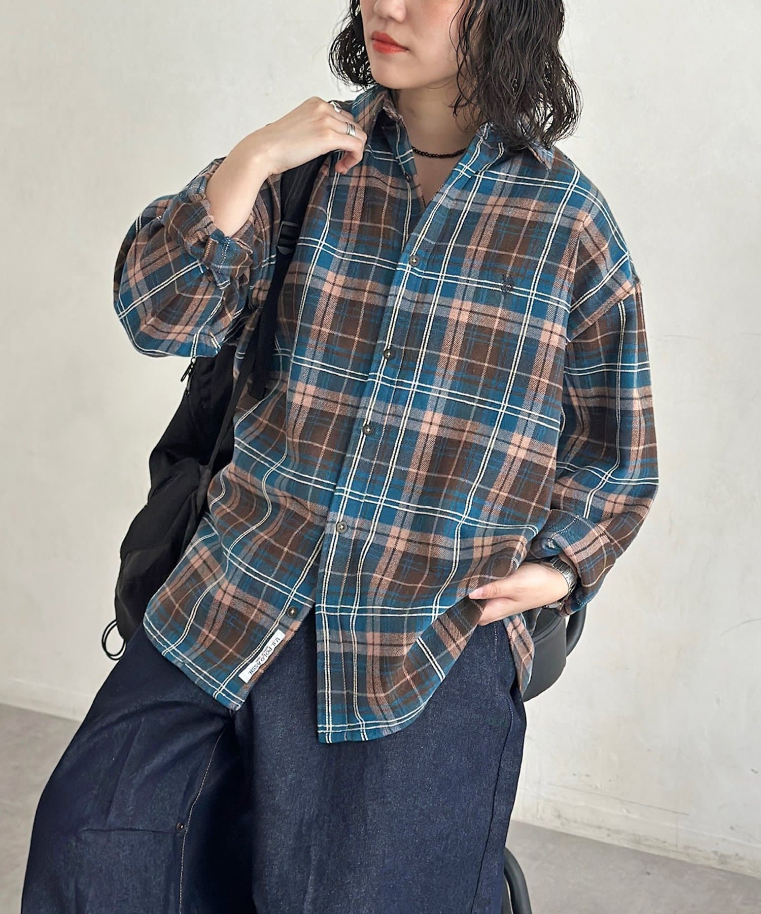 CPCM(シーピーシーエム) 【U.S. POLO ASSN.】モールチェックシャツ