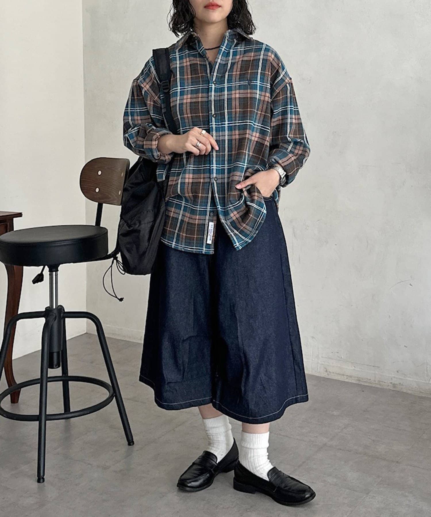 CPCM(シーピーシーエム) 【U.S. POLO ASSN.】モールチェックシャツ