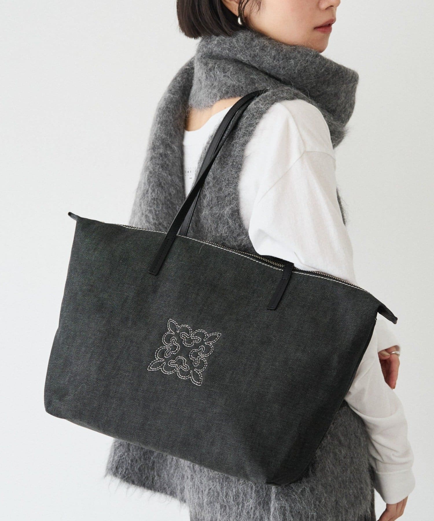 russet(ラシット) 《WEB限定》デニムトートバッグ