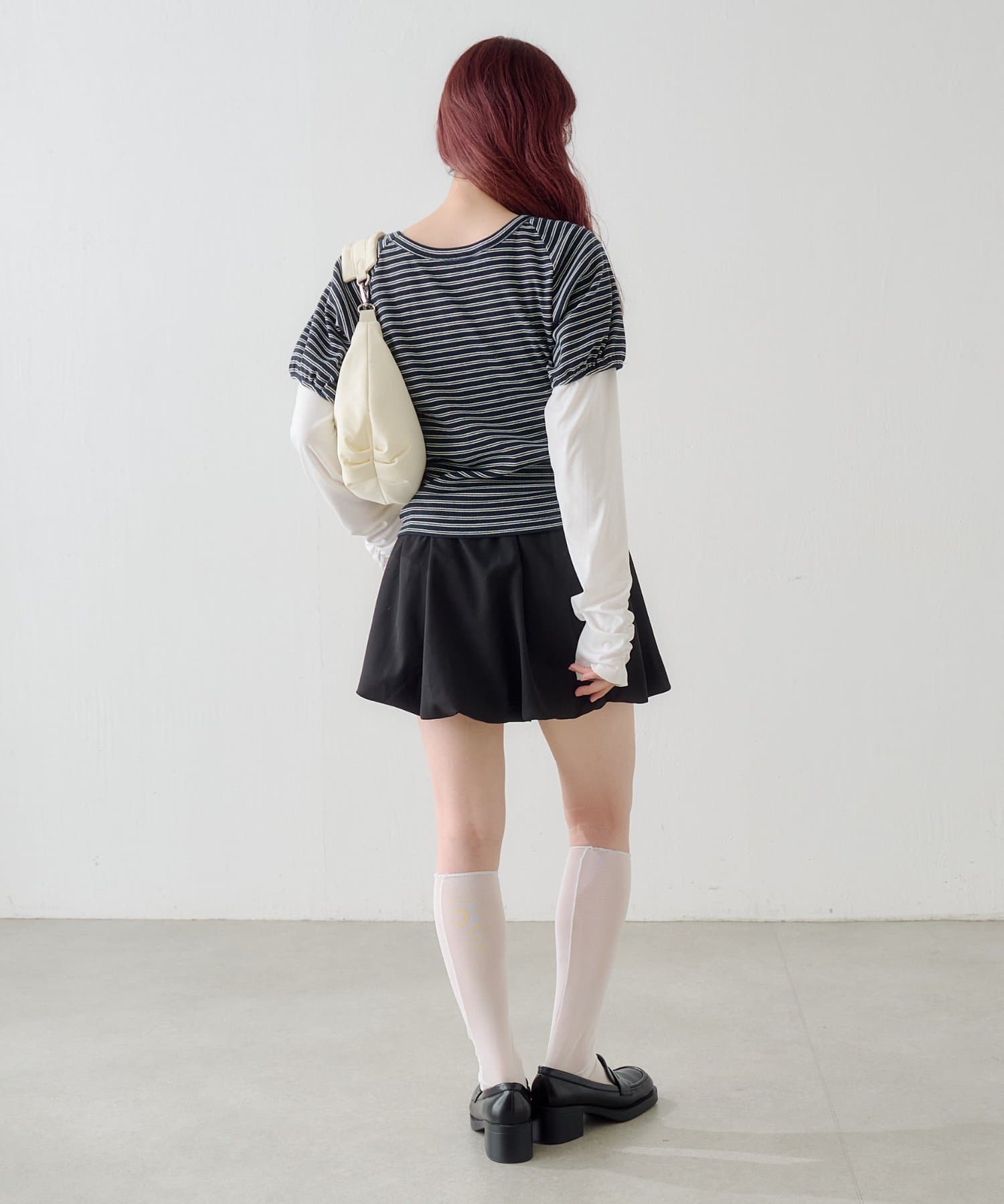 OUTLET(アウトレット) 【Kastane】ボウタイボーダーtee