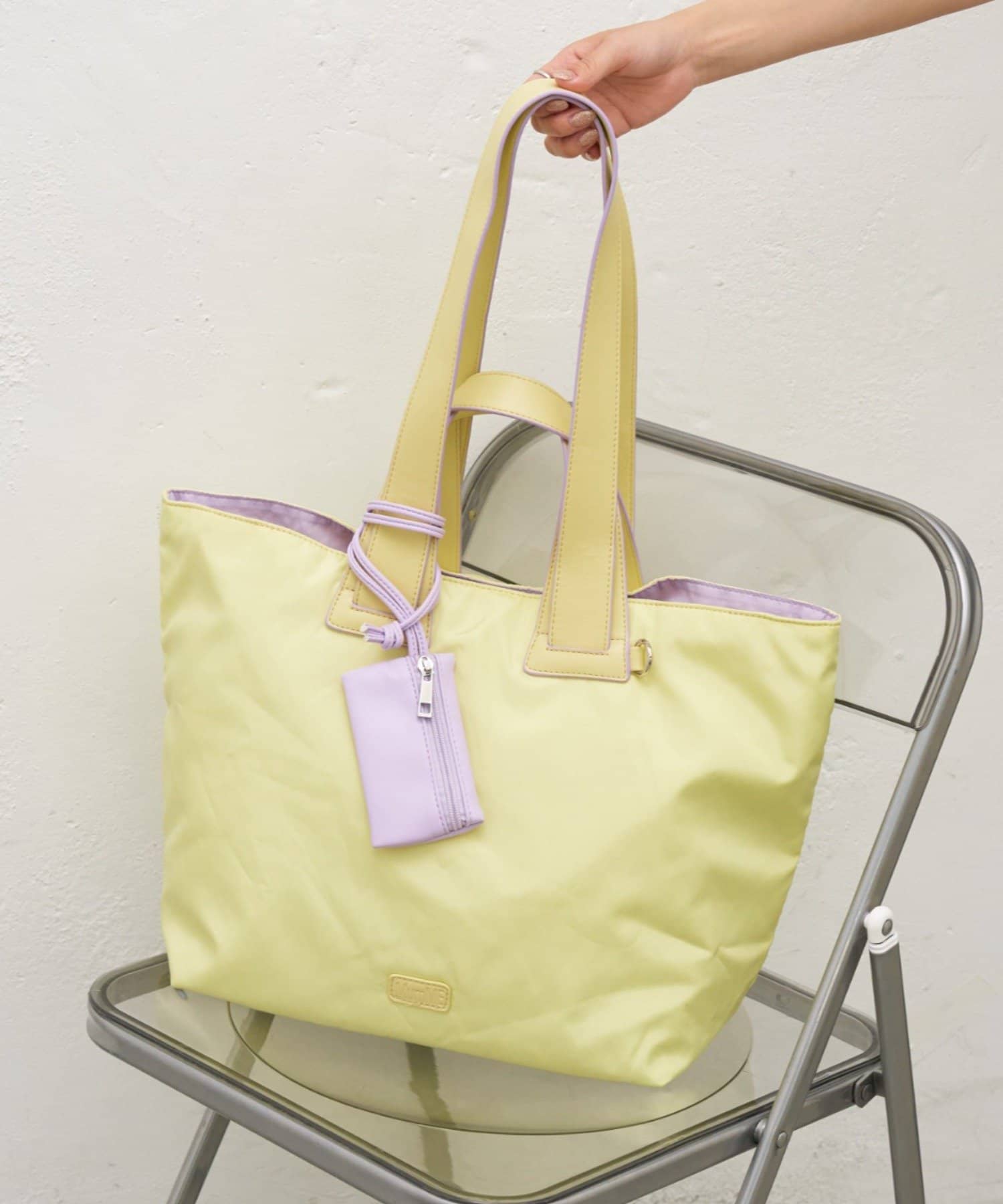 OUTLET(アウトレット) 【CIAOPANIC TYPY】2WAY撥水ナイロン配色トートBAG