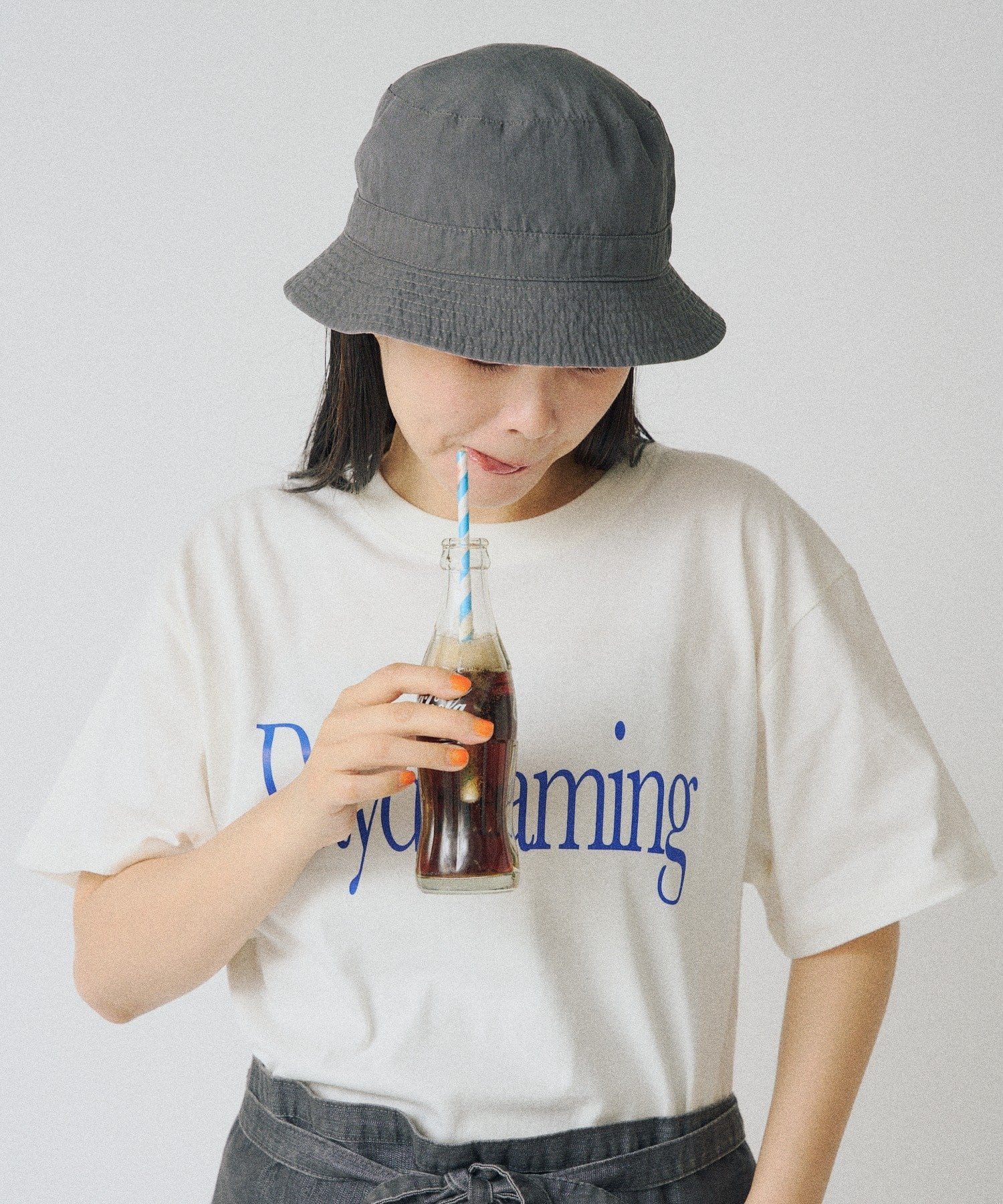OUTLET(アウトレット) 【Kastane】【WHIMSIC】リバーシブルバケットハット