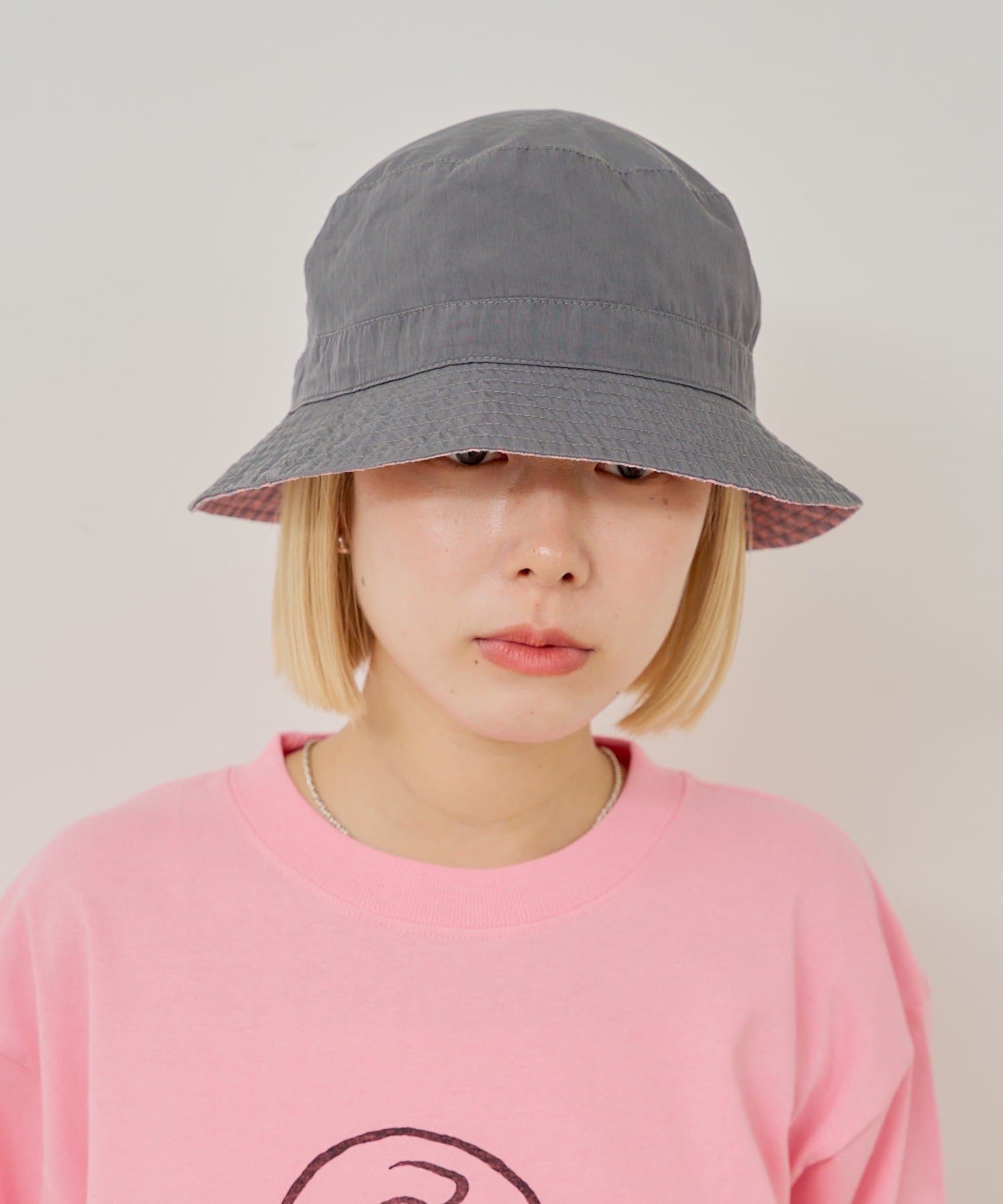 OUTLET(アウトレット) 【Kastane】【WHIMSIC】リバーシブルバケットハット