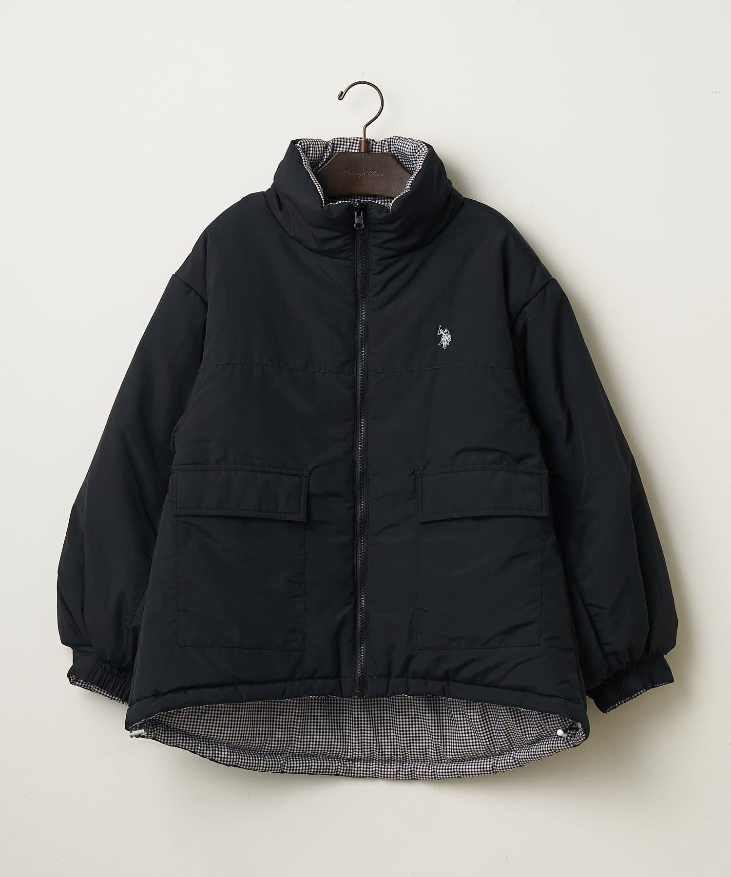 Remind me and forever(リマインドミーアンドフォーエバー) 【US. POLO ASSN.】【M/Lサイズ】リバーシブル中綿ブルゾン