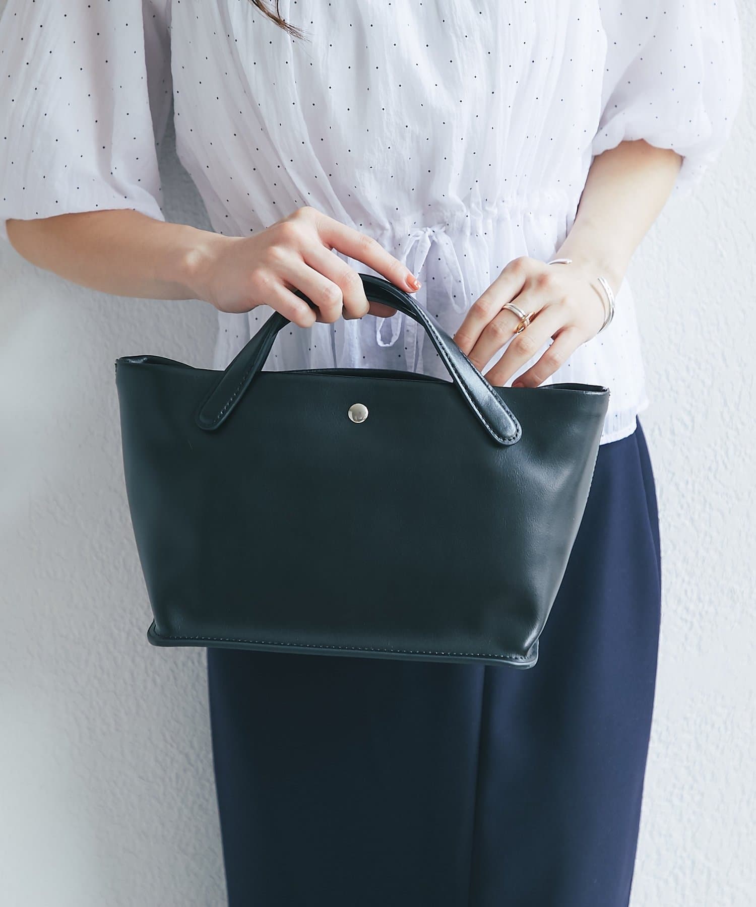 La boutique BonBon(ラブティックボンボン) 【アルテサノス】レザーベーシックトートバッグ