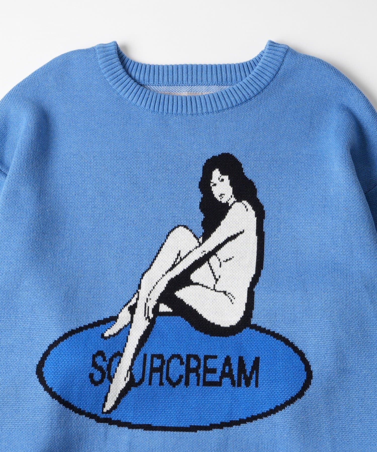 WHO’S WHO gallery(フーズフーギャラリー) 【26AW LOOK掲載品番】【Sourcream】girlジャガードニット
