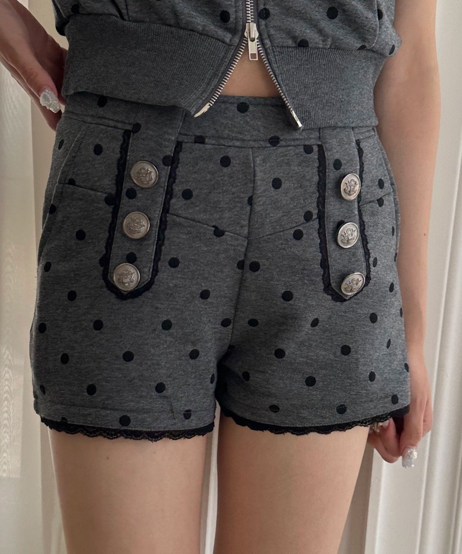OLIVE des OLIVE(オリーブ デ オリーブ) ナポレオンショートパンツ