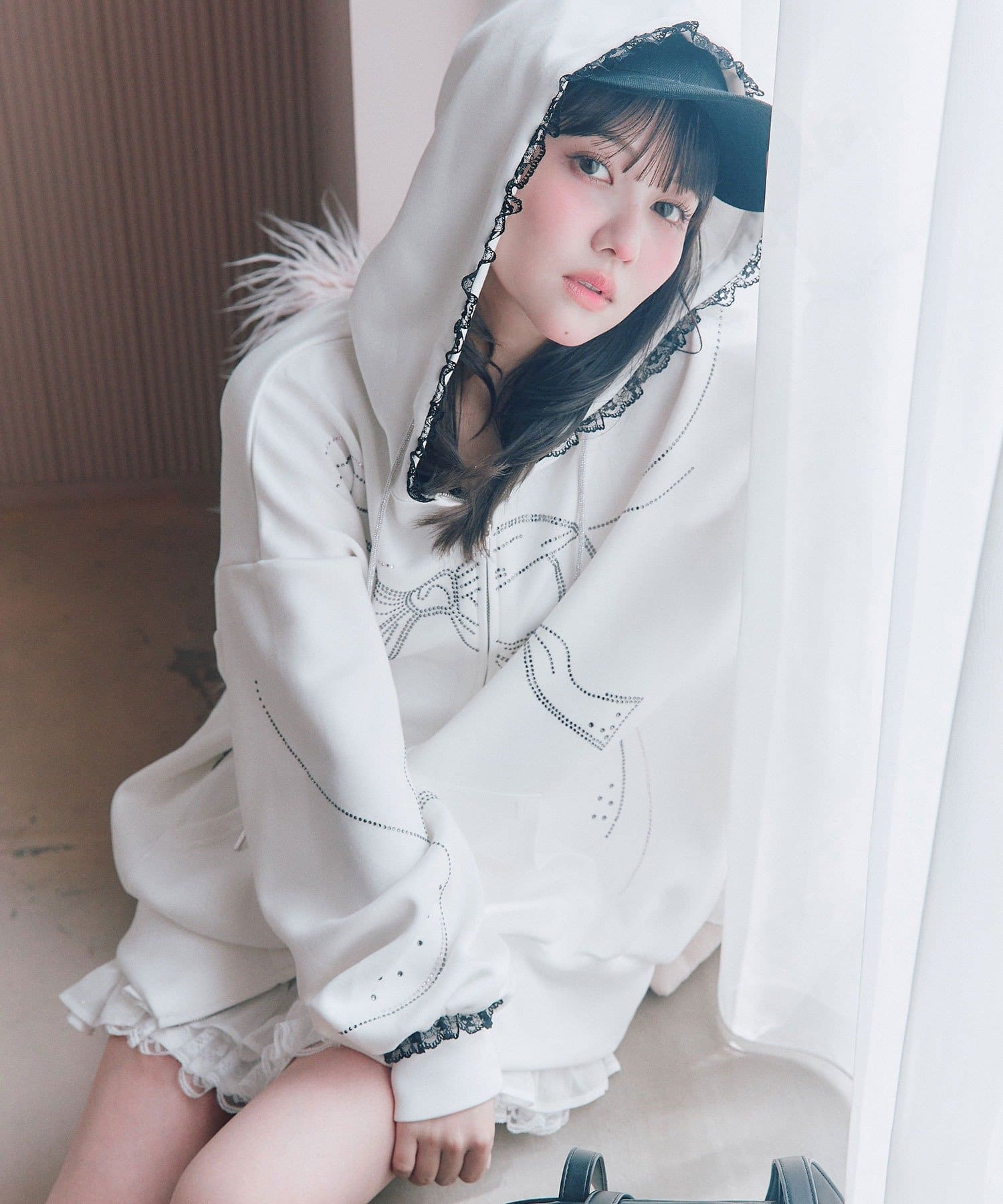 ホットフィットリボンBigパーカー | OLIVE des OLIVE(オリーブ デ