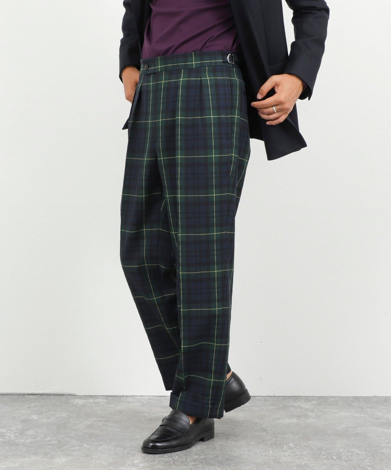 NOLLEY'S(ノーリーズ) 2タックスラックス サイドアジャスター 26AW
