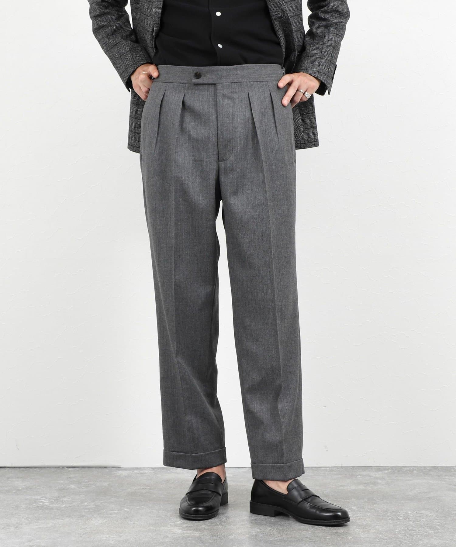NOLLEY'S(ノーリーズ) 2タックスラックス サイドアジャスター 26AW